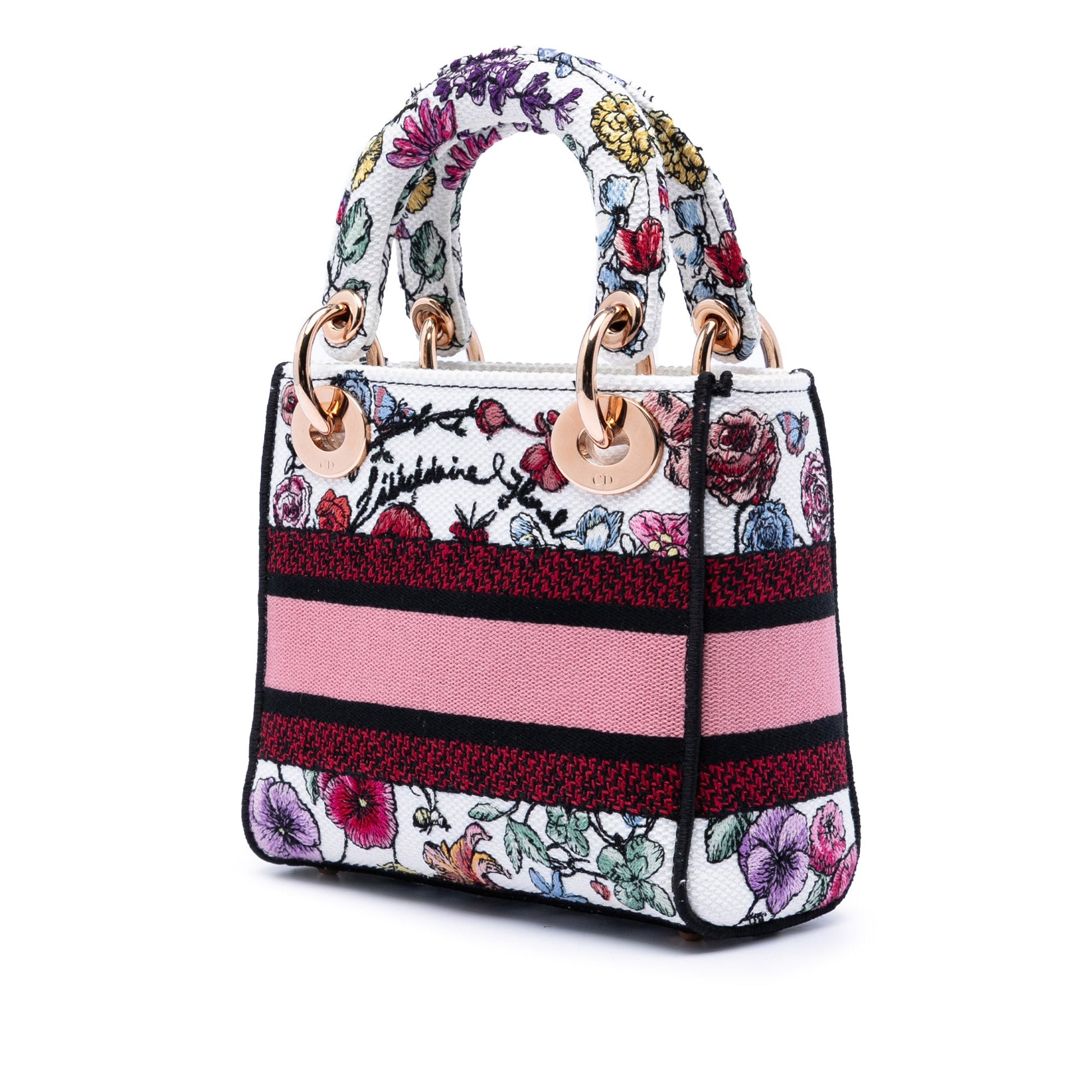 Mini Embroidered Canvas Florilegio Lady D Lite