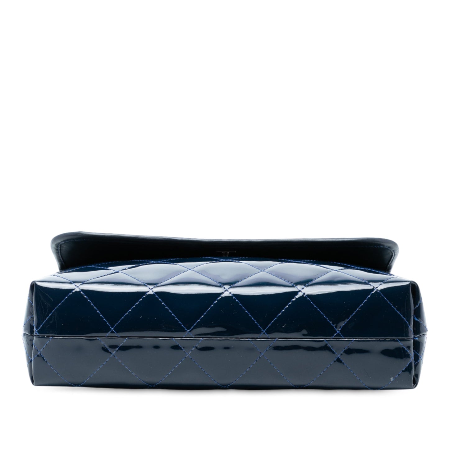 Chanel Quilted Patent In The Business Flap