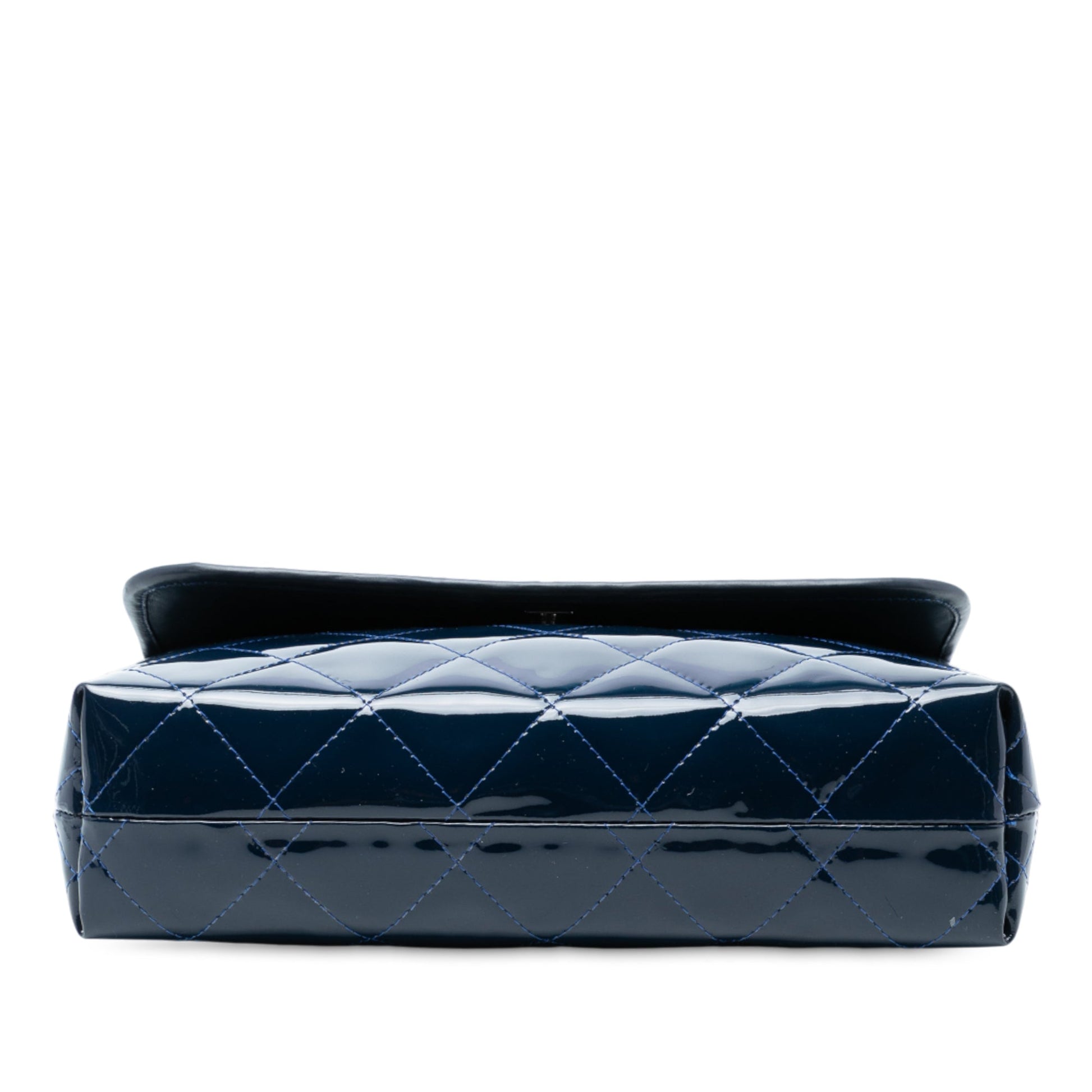Chanel Quilted Patent In The Business Flap