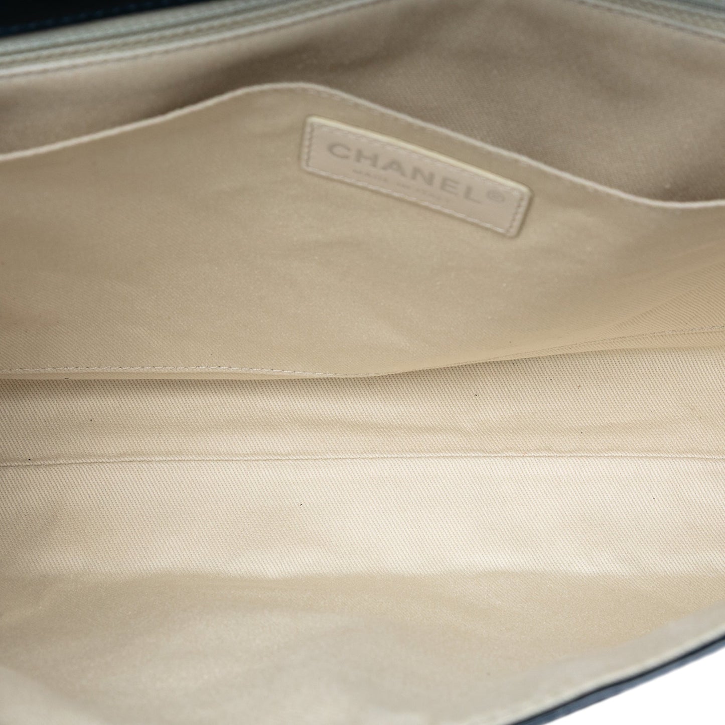 Chanel Quilted Patent In The Business Flap