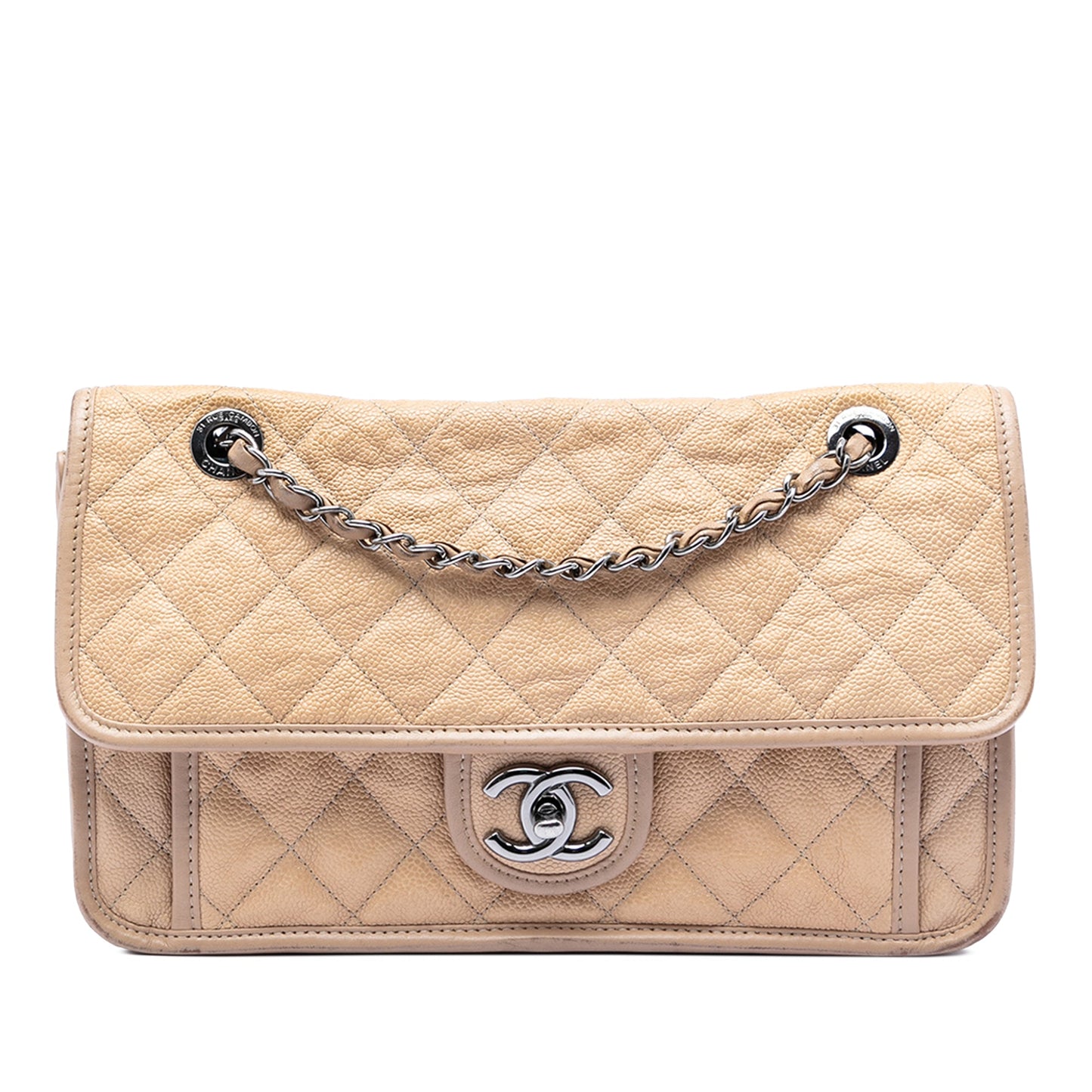 Chanel Medium Caviar French Riviera Flap