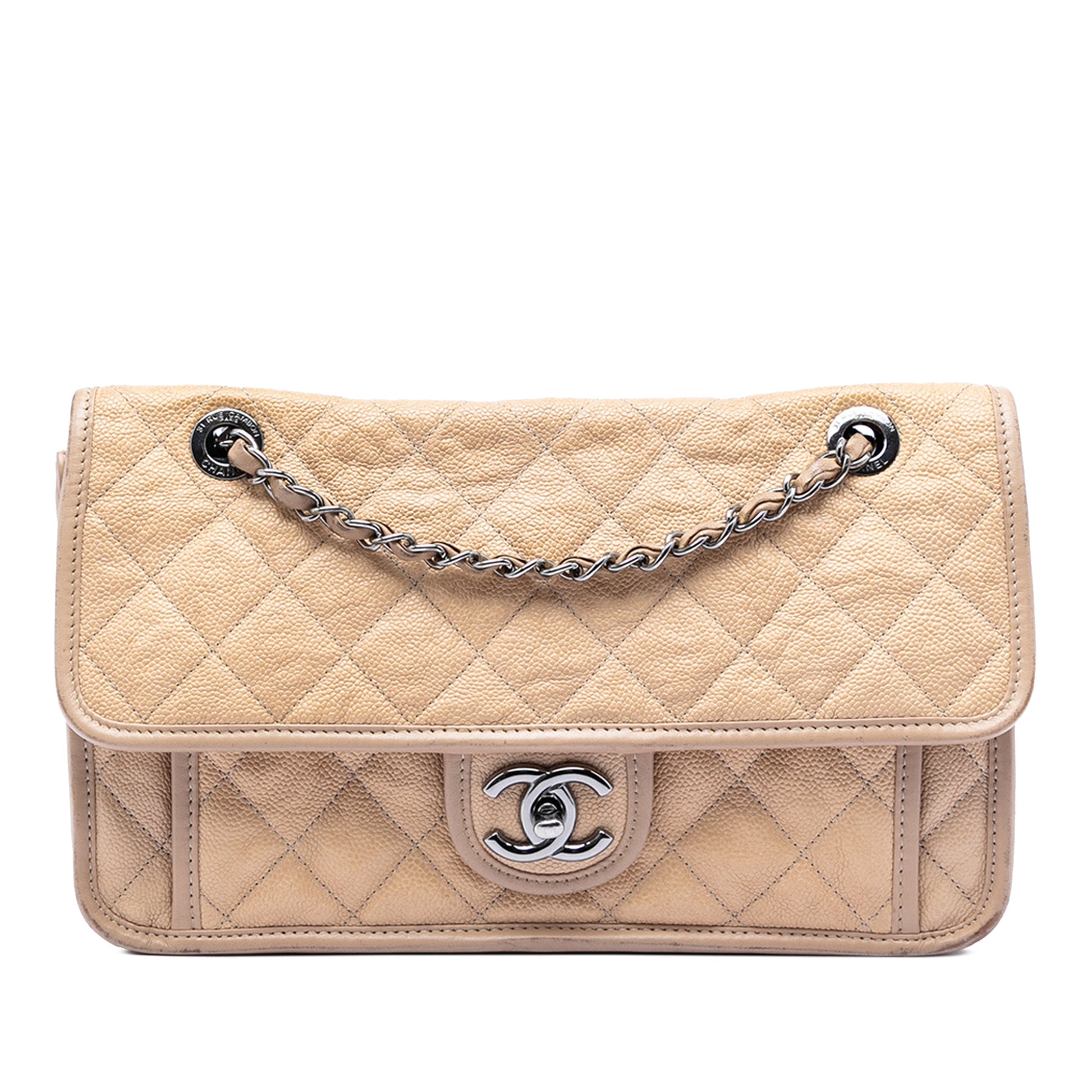 Chanel Medium Caviar French Riviera Flap