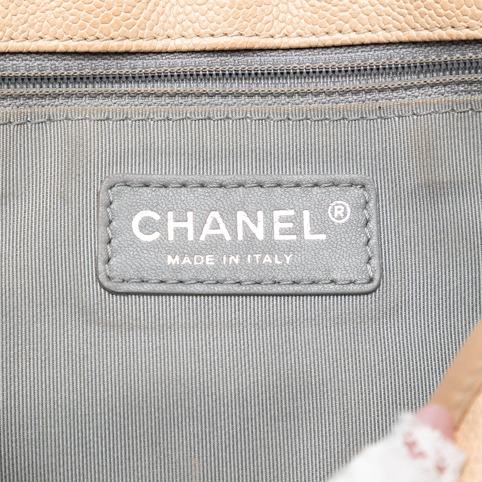 Chanel Medium Caviar French Riviera Flap