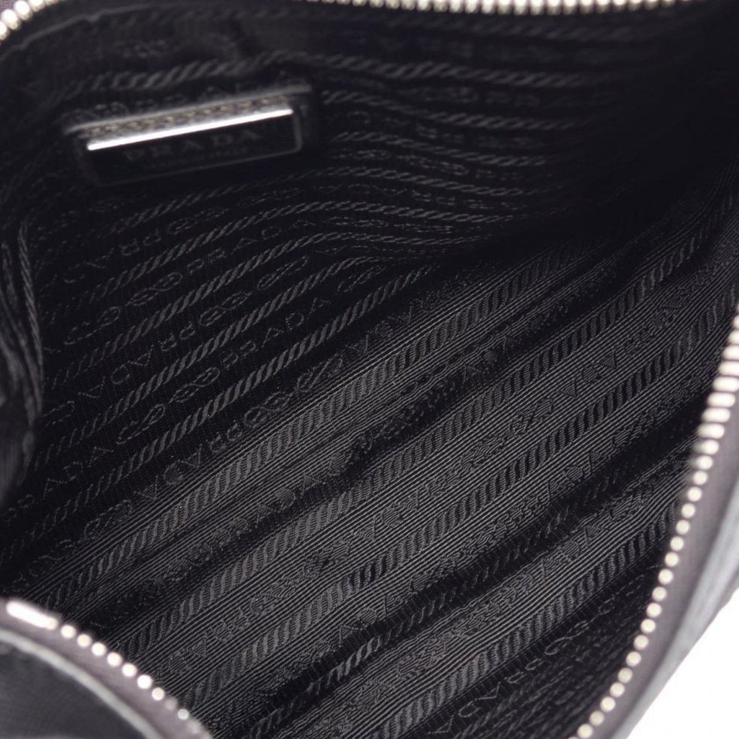 Prada Saffiano Zip Top Crossbody