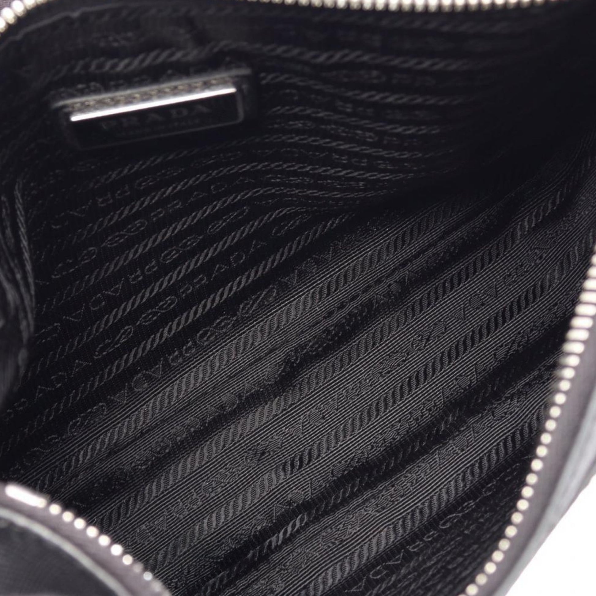 Prada Saffiano Zip Top Crossbody