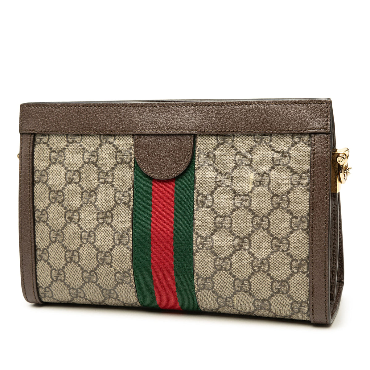 Gucci Small GG Supreme Web Ophidia Chain Crossbody