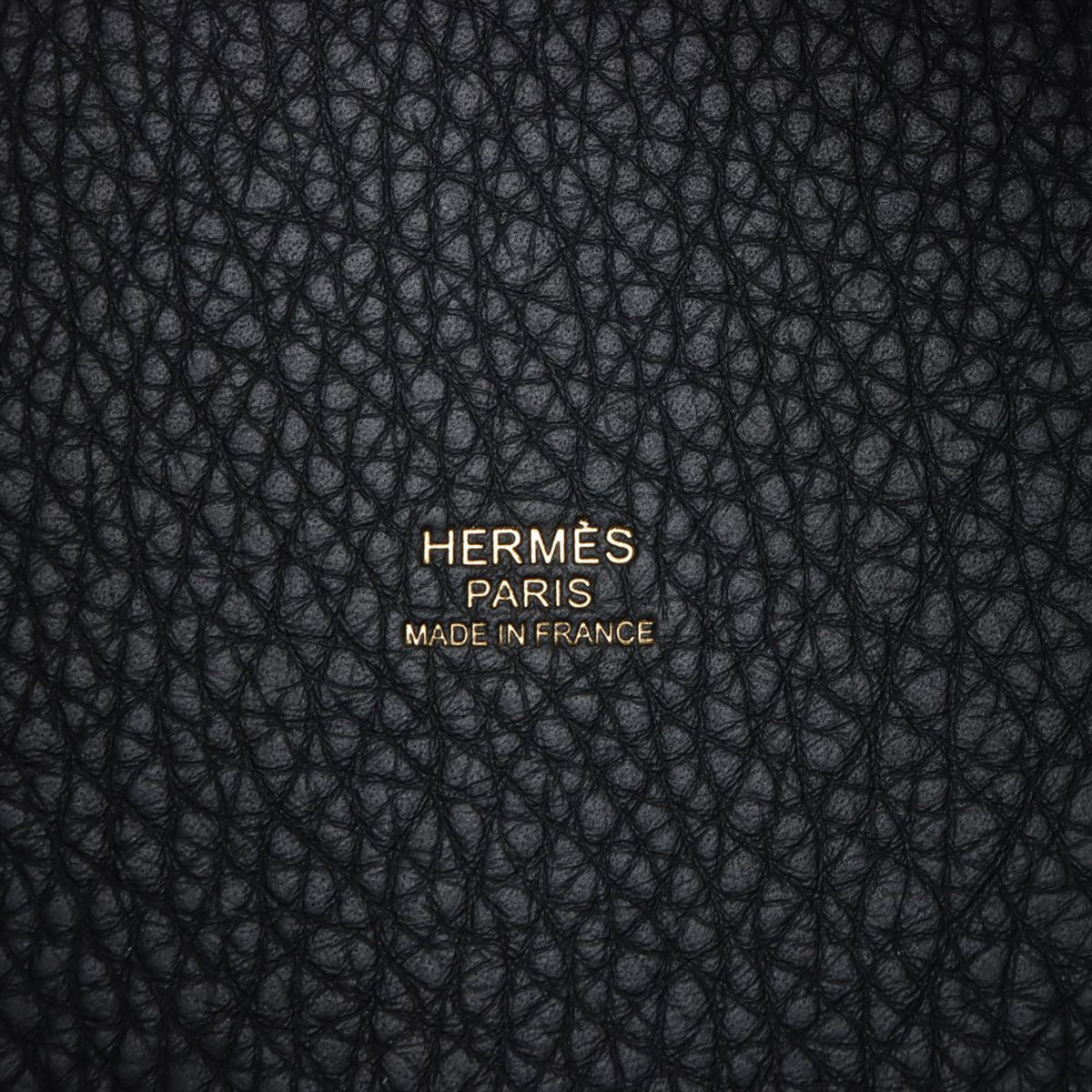 Hermès Clemence Picotin 18 — Black