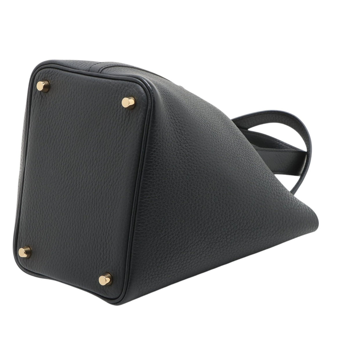 Hermès Clemence Picotin 18 — Black