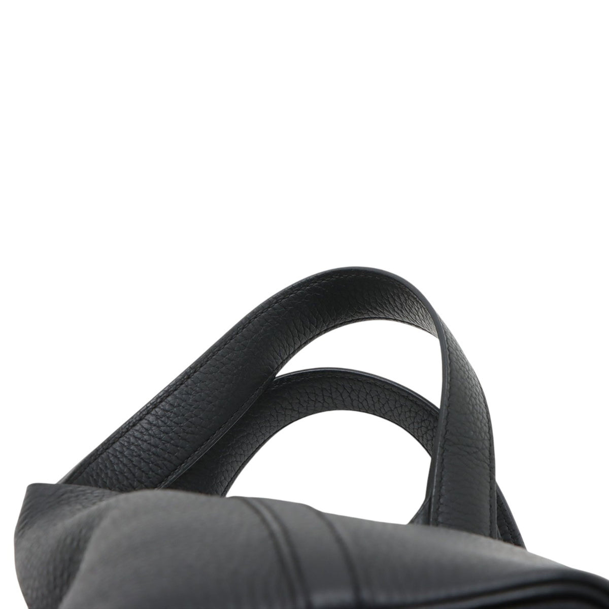 Hermès Clemence Picotin 18 — Black
