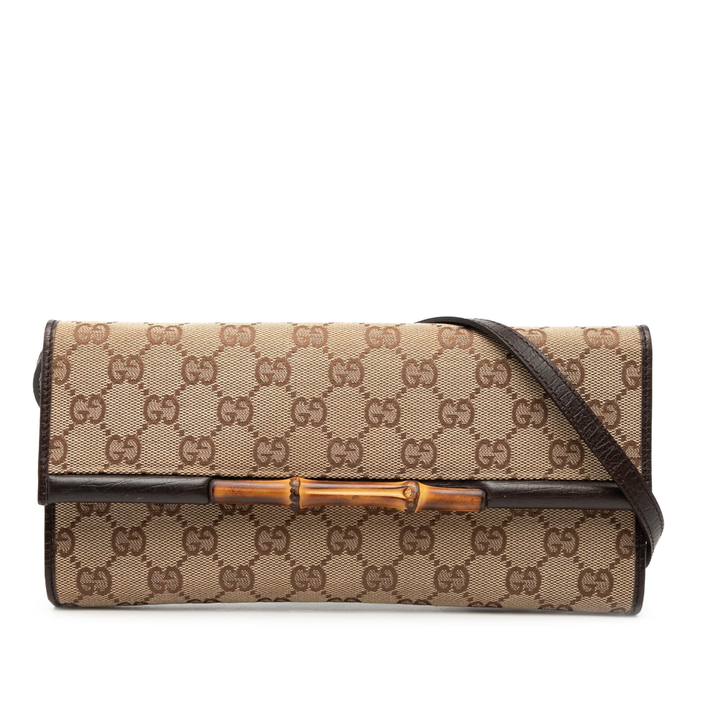 GG Canvas Bamboo Bar Crossbody