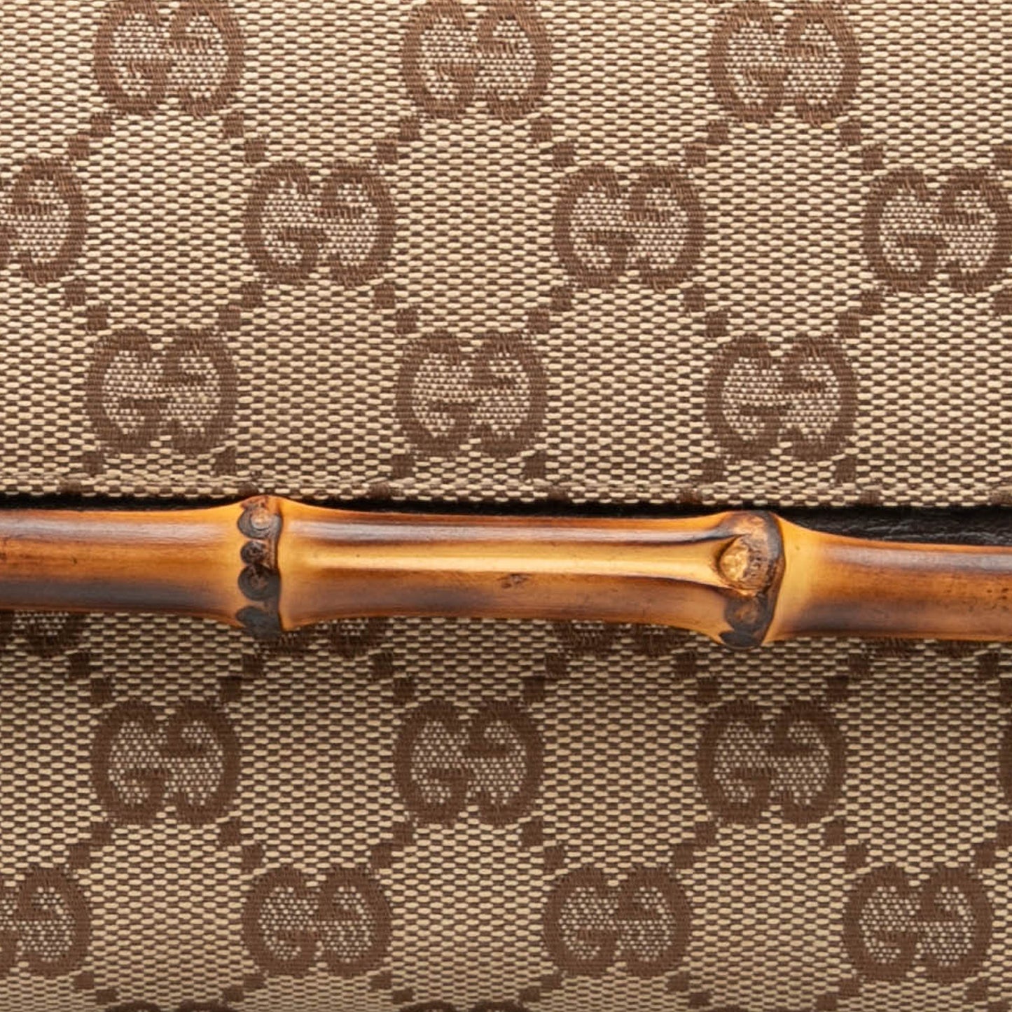 GG Canvas Bamboo Bar Crossbody