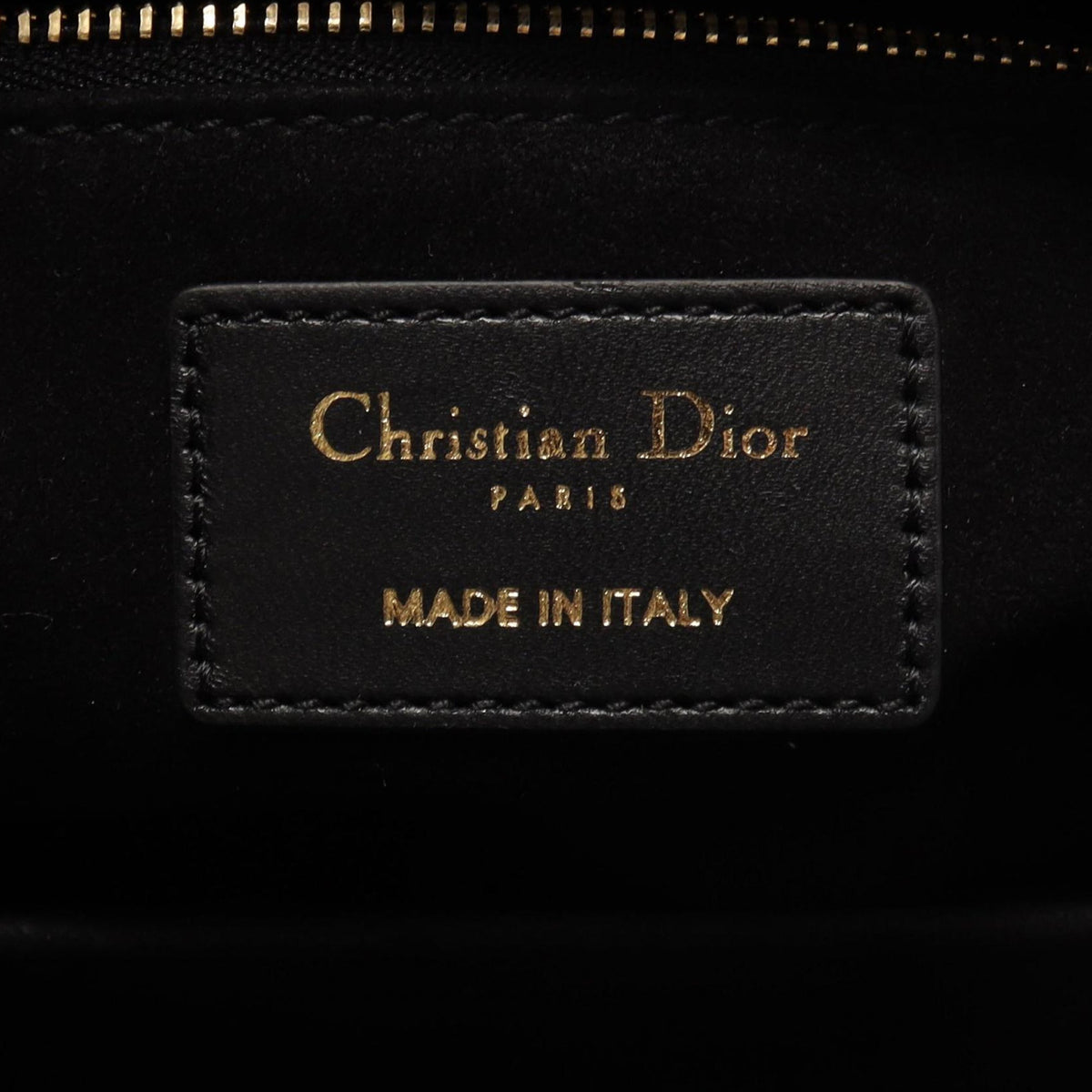 Dior Medium Lambskin Cannage Lady Dior