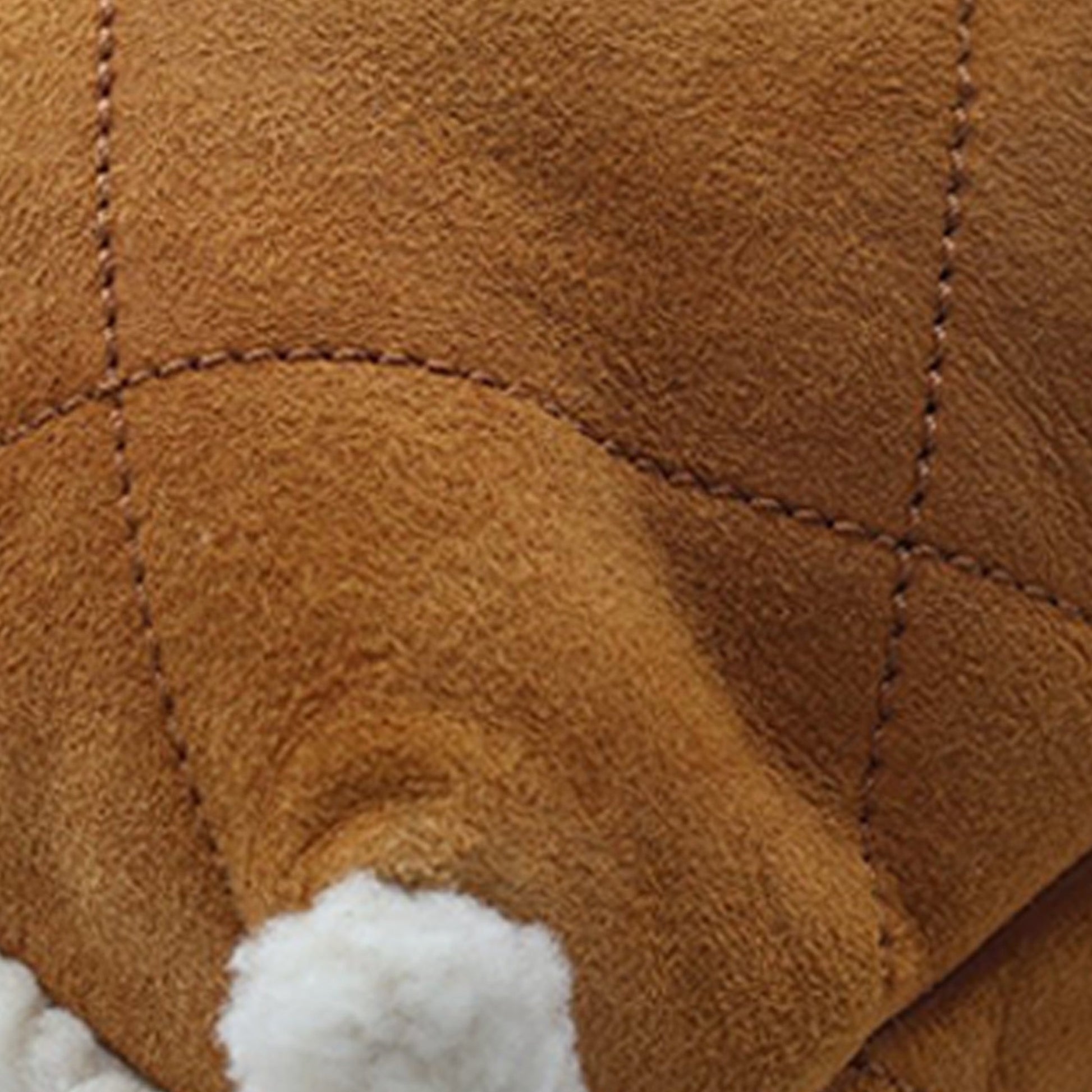 Chanel Large Quilted Suede 22 Hobo with Shearling Trim