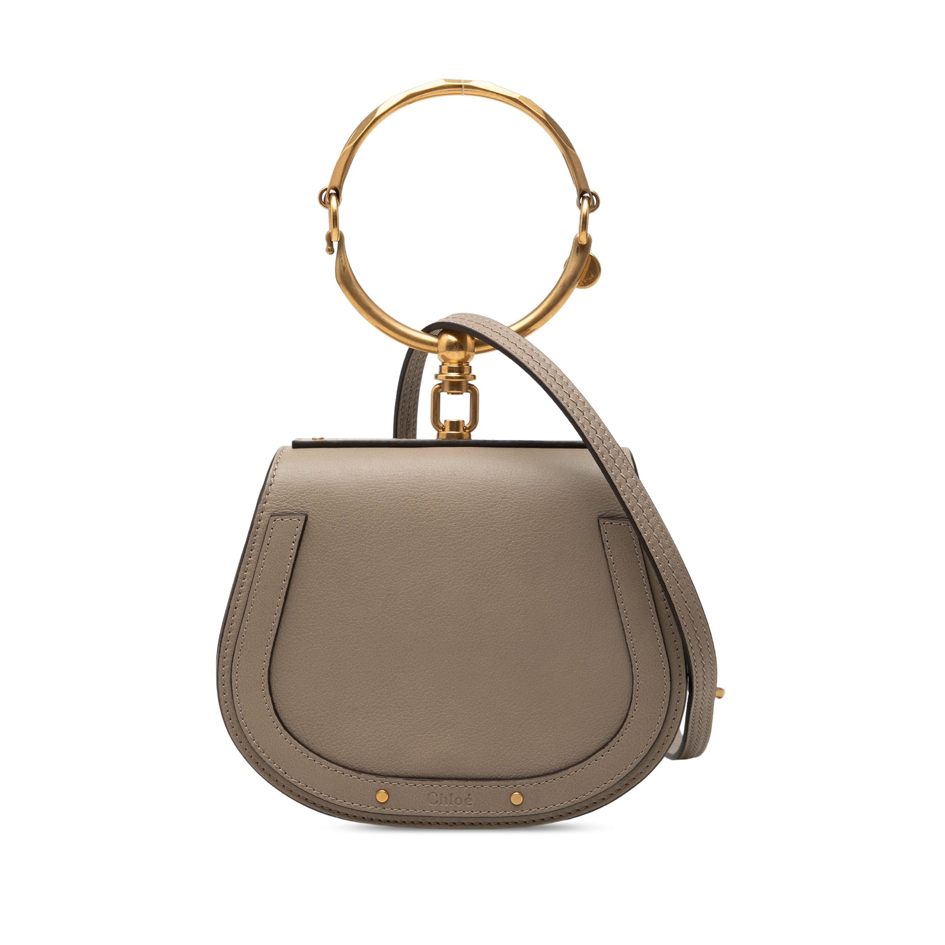 Chloé Small Leather Nile Bracelet Satchel