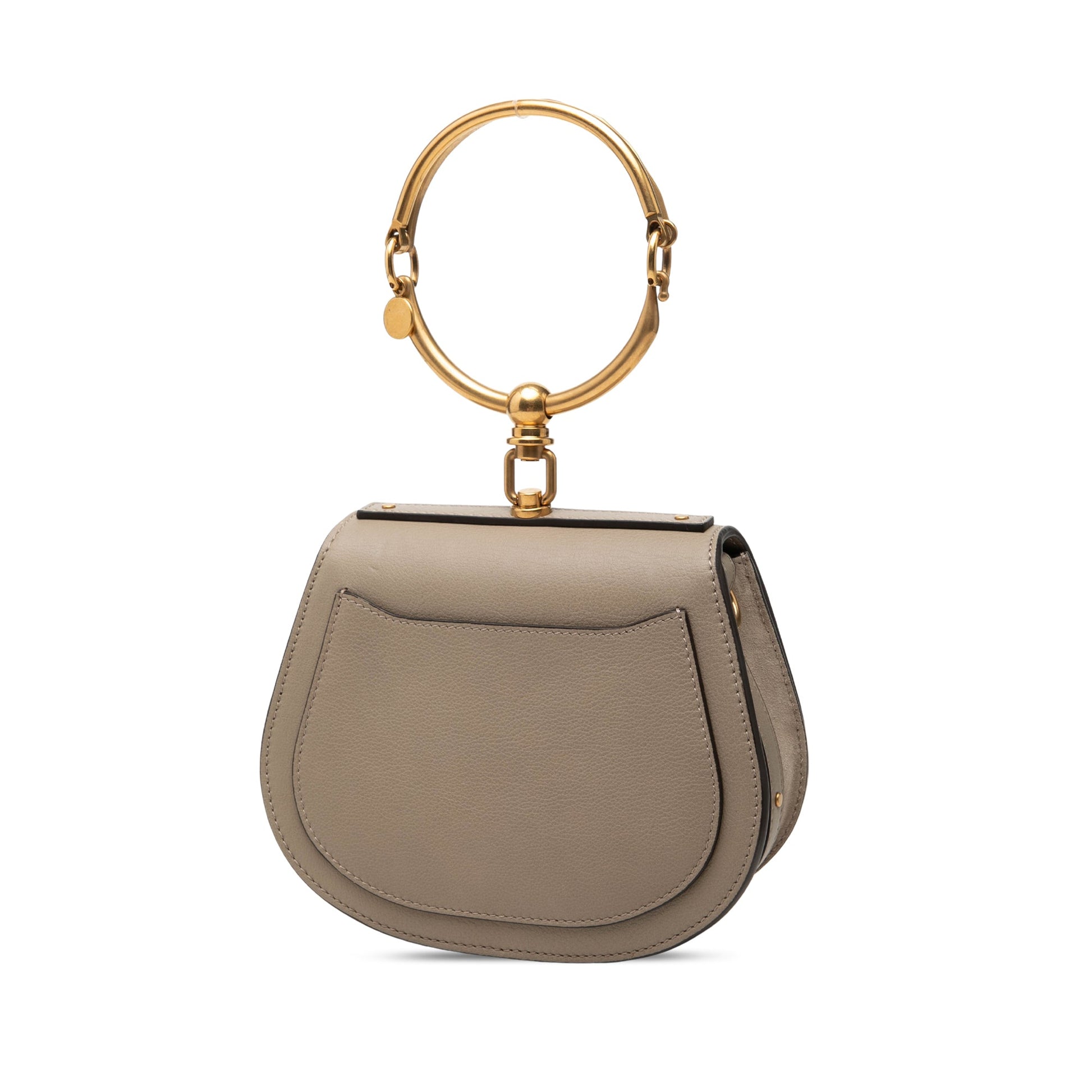 Chloé Small Leather Nile Bracelet Satchel