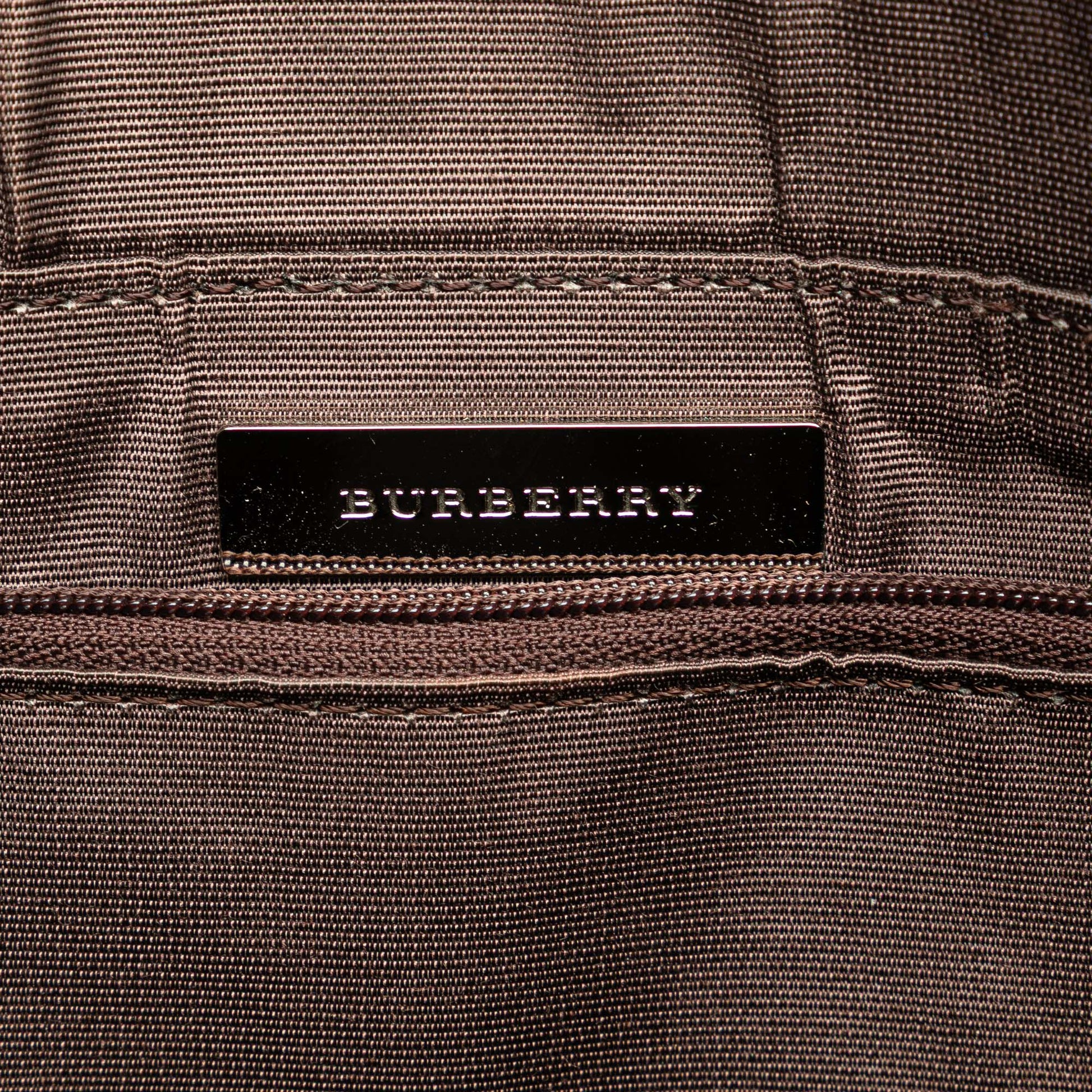Burberry House Check Canvas Tote