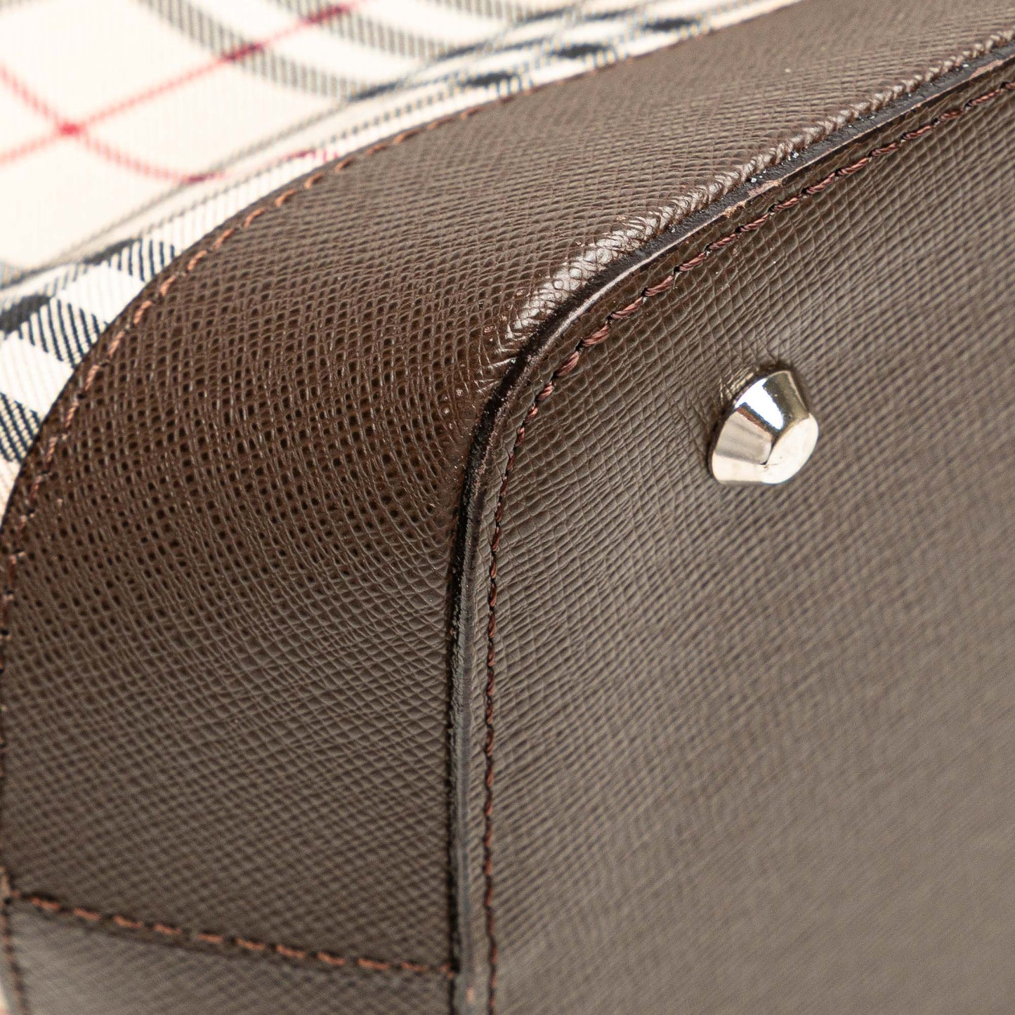 Burberry House Check Canvas Tote