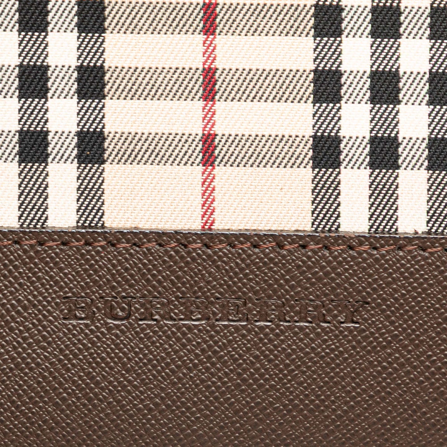 Burberry House Check Canvas Tote