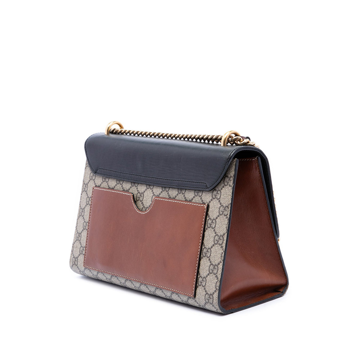 Gucci Medium GG Supreme Padlock Shoulder Bag