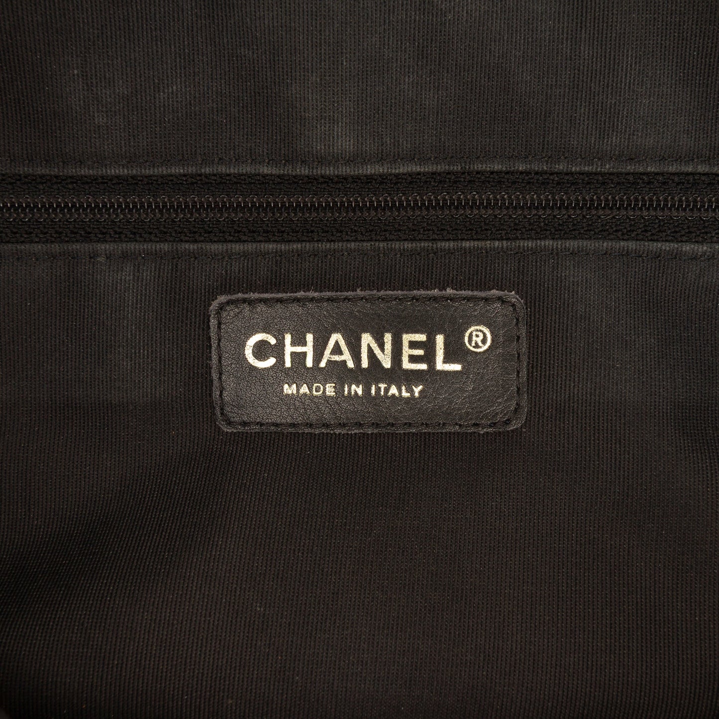Chanel CC Quilted Caviar Bowling Bag