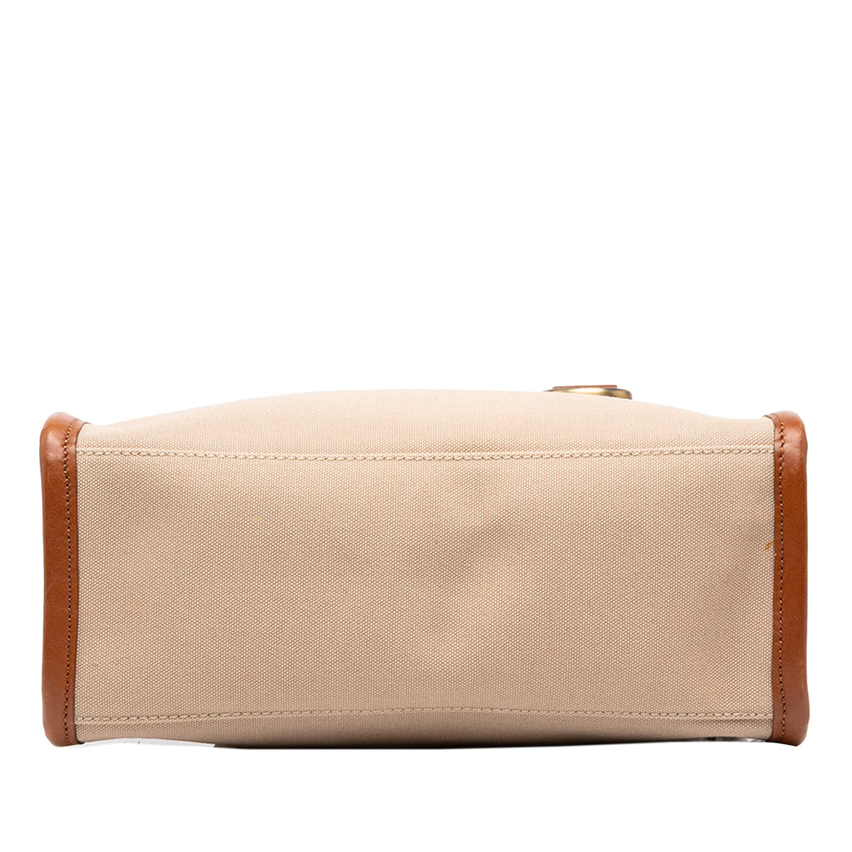 Burberry Canvas Handbag — Beige