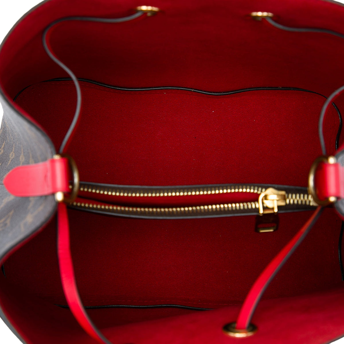 Louis Vuitton Monogram Neonoe MM — Red