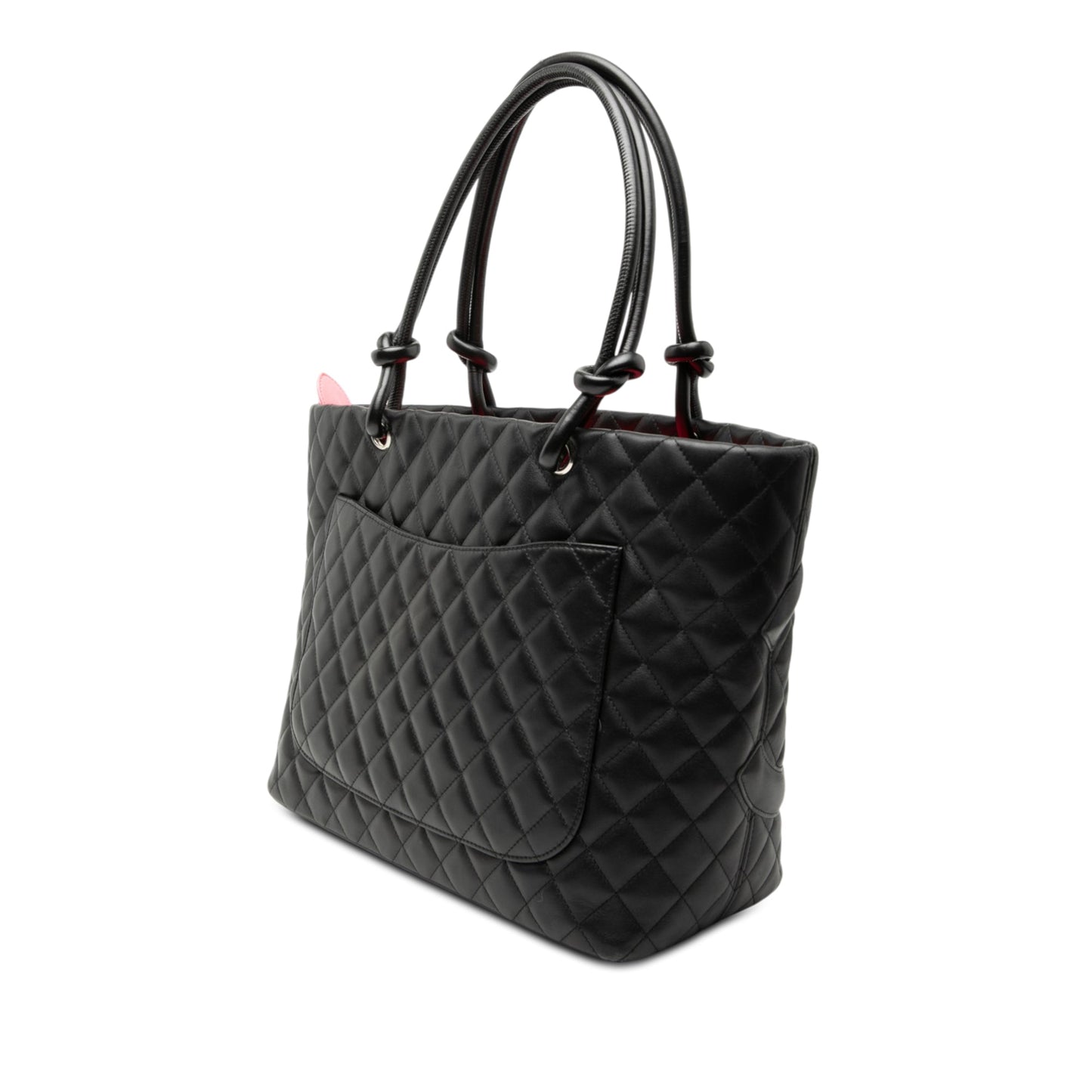 Chanel Large Quilted Calfskin Cambon Ligne Tote