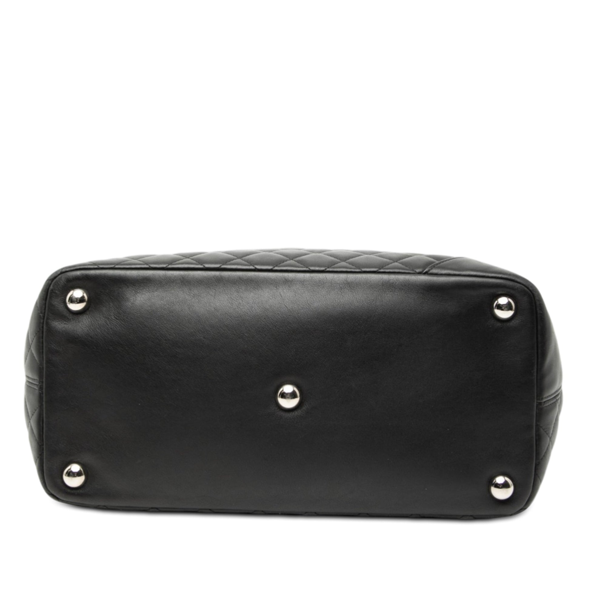 Chanel Large Quilted Calfskin Cambon Ligne Tote