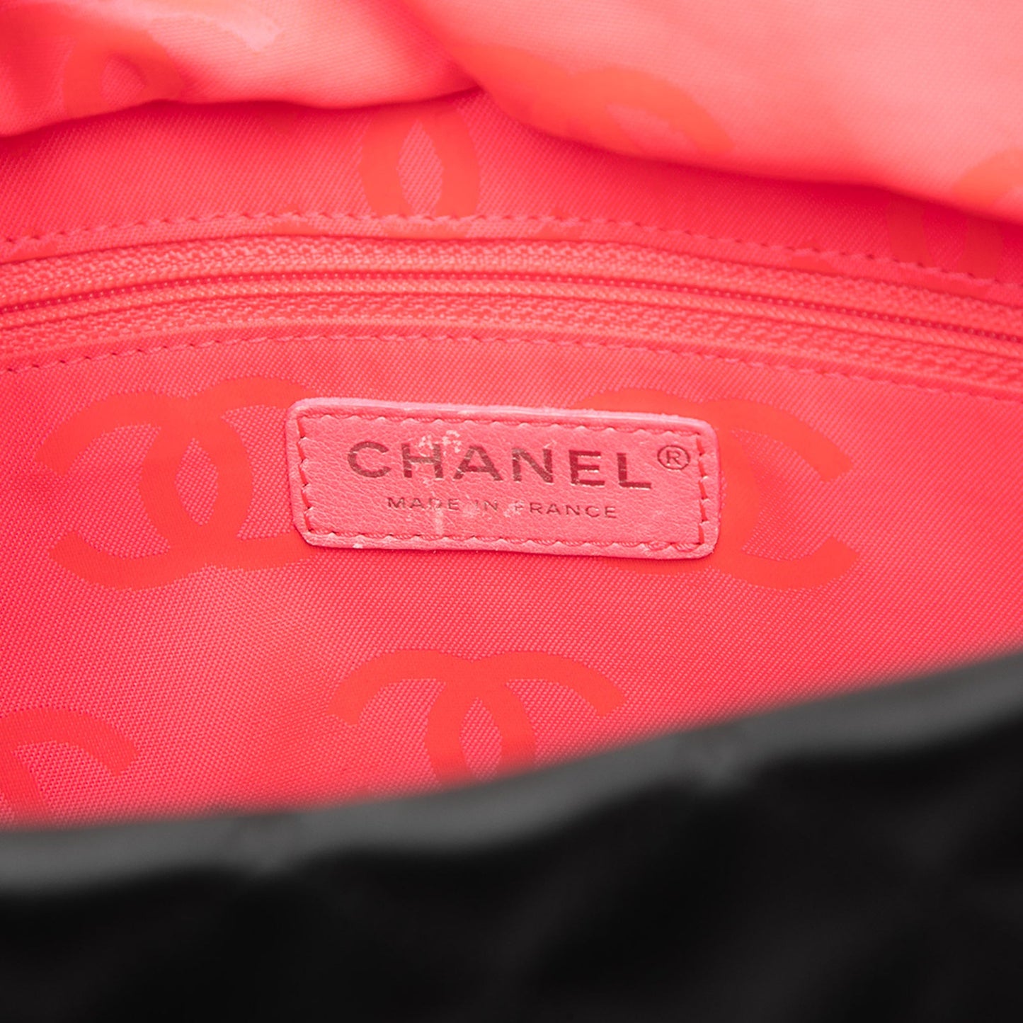 Chanel Large Quilted Calfskin Cambon Ligne Tote
