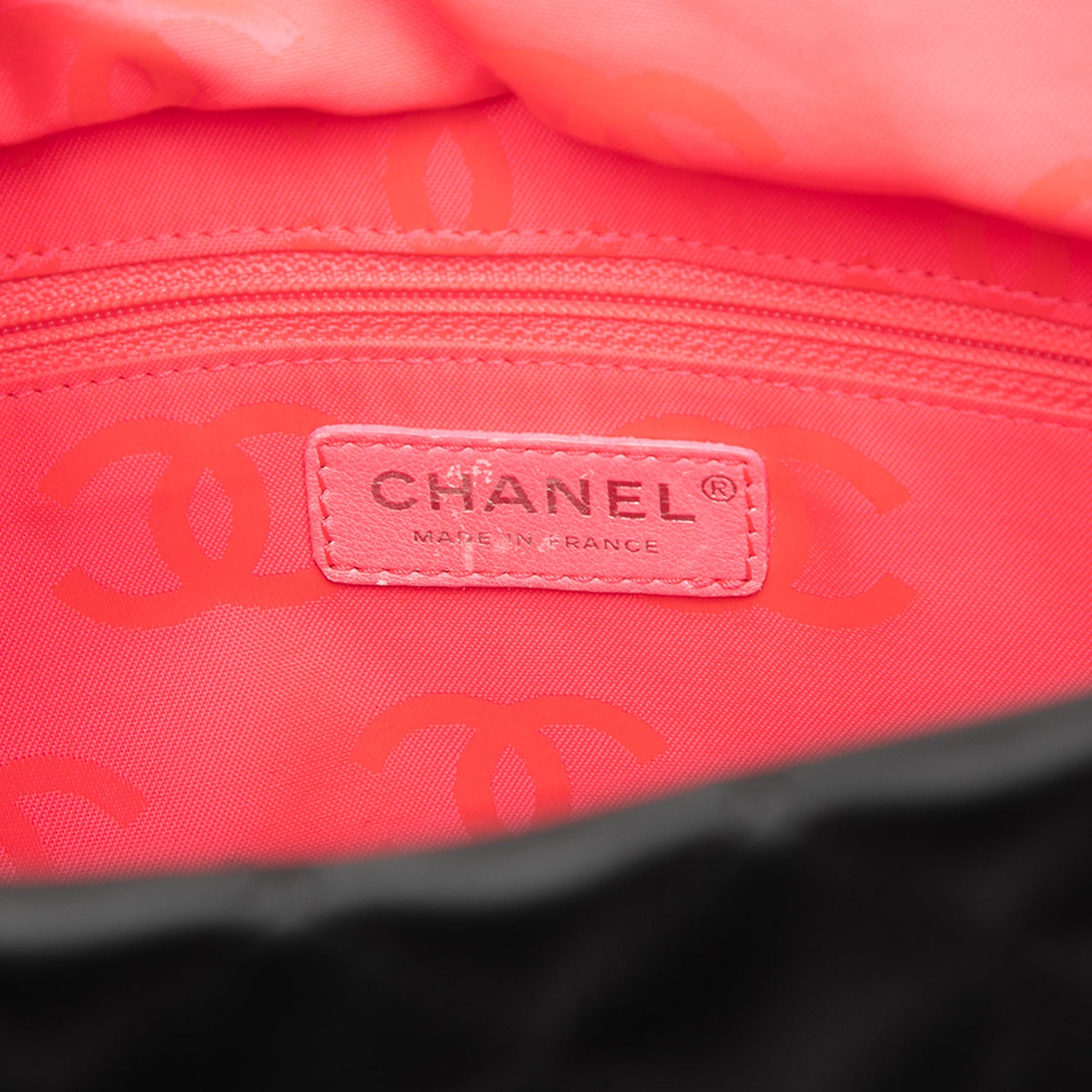Chanel Large Quilted Calfskin Cambon Ligne Tote