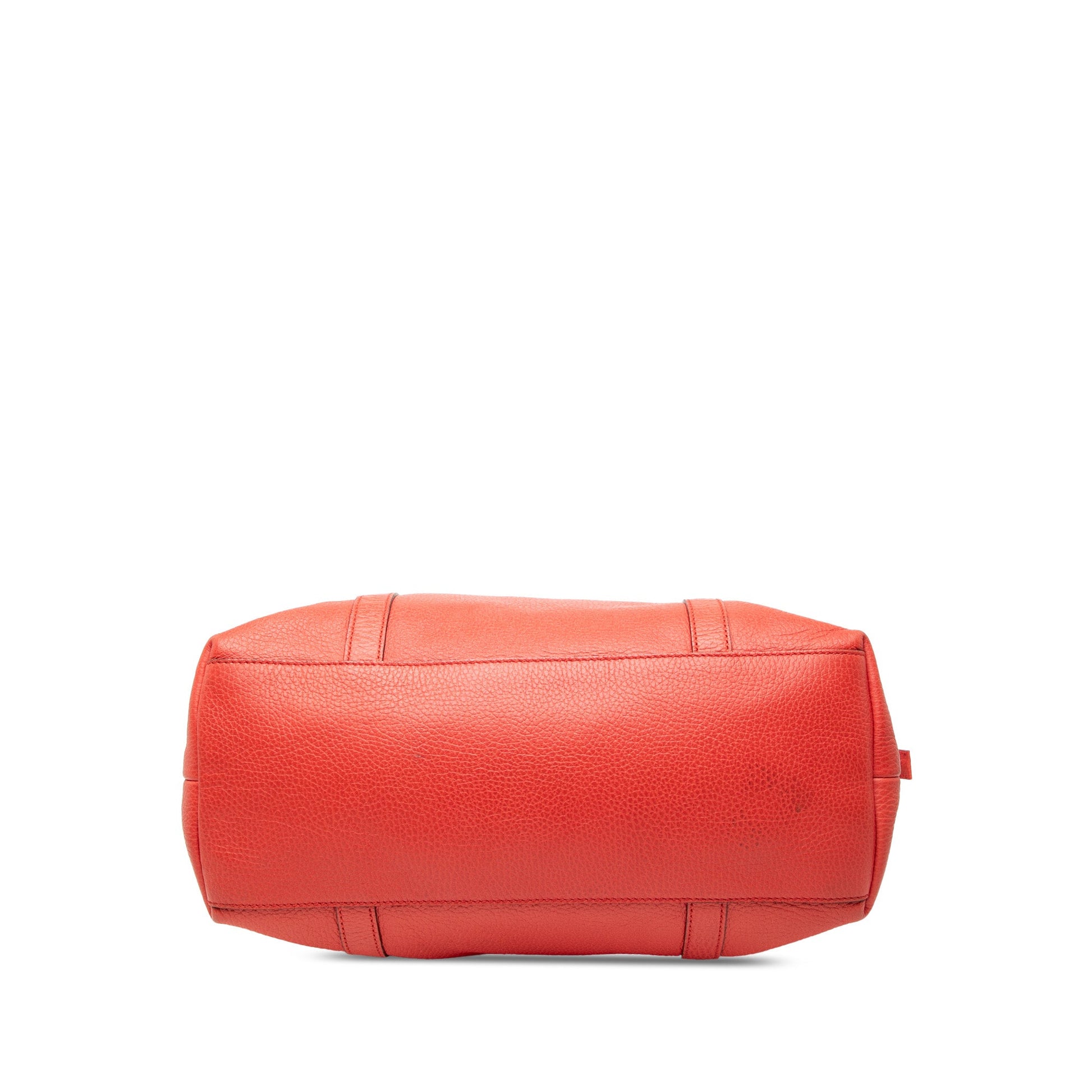 Gucci Large Leather Charm Dome Satchel