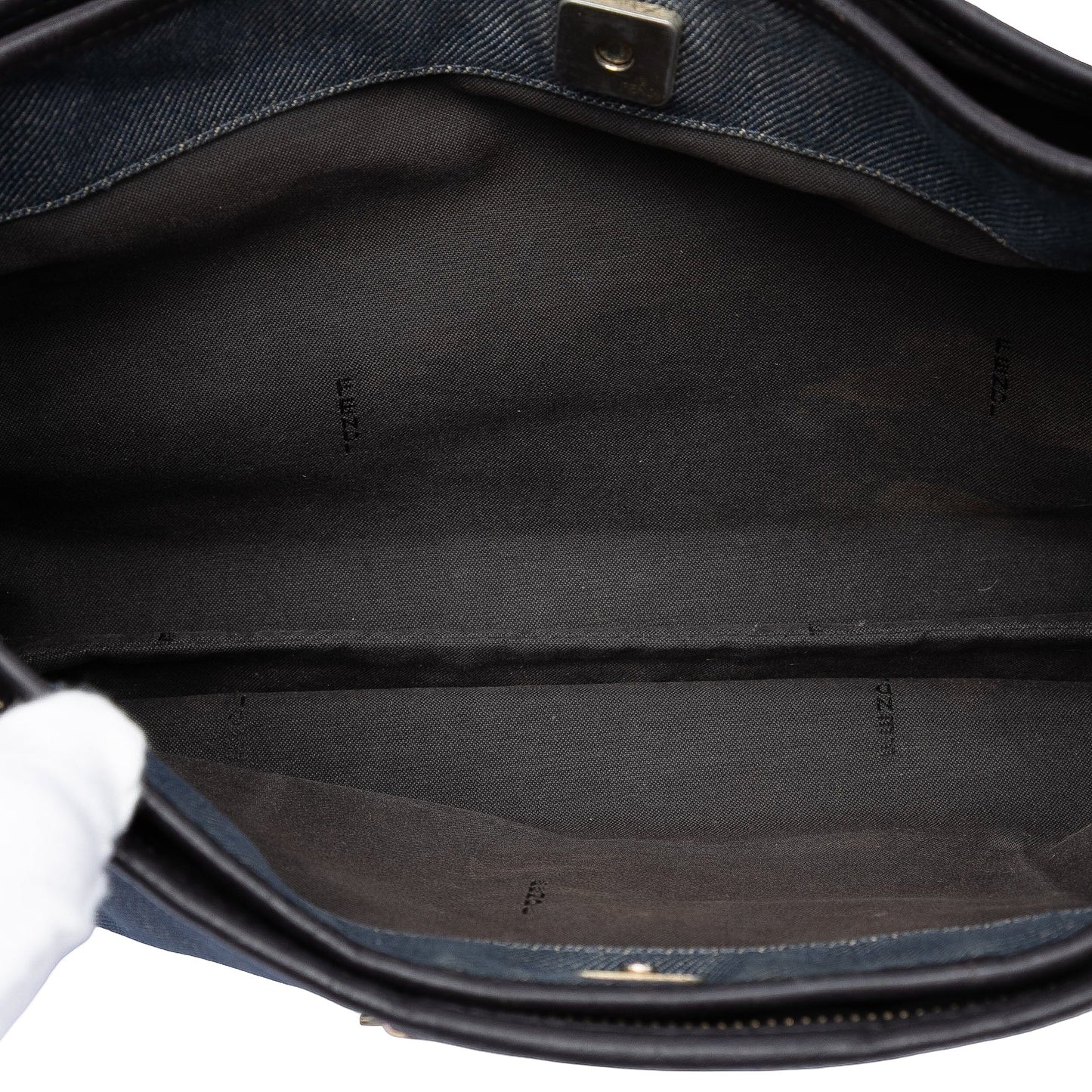 Fendi Denim Pochette Crossbody