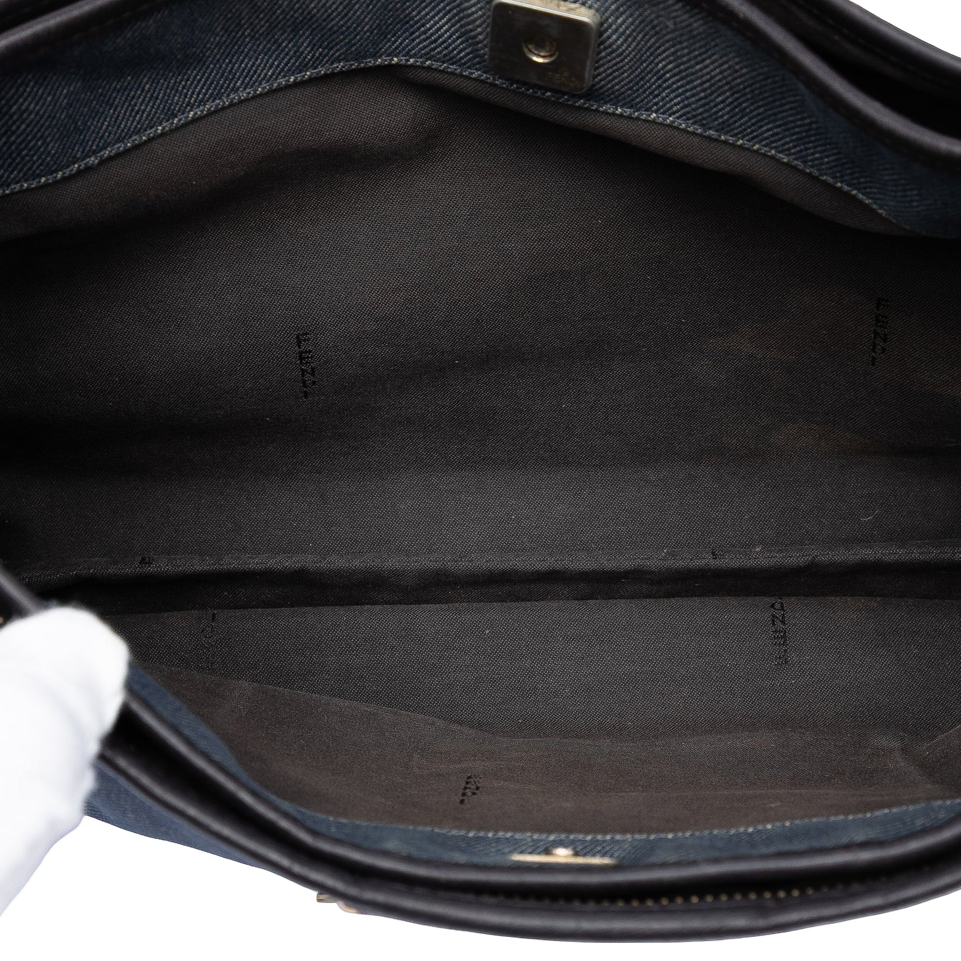 Fendi Denim Pochette Crossbody