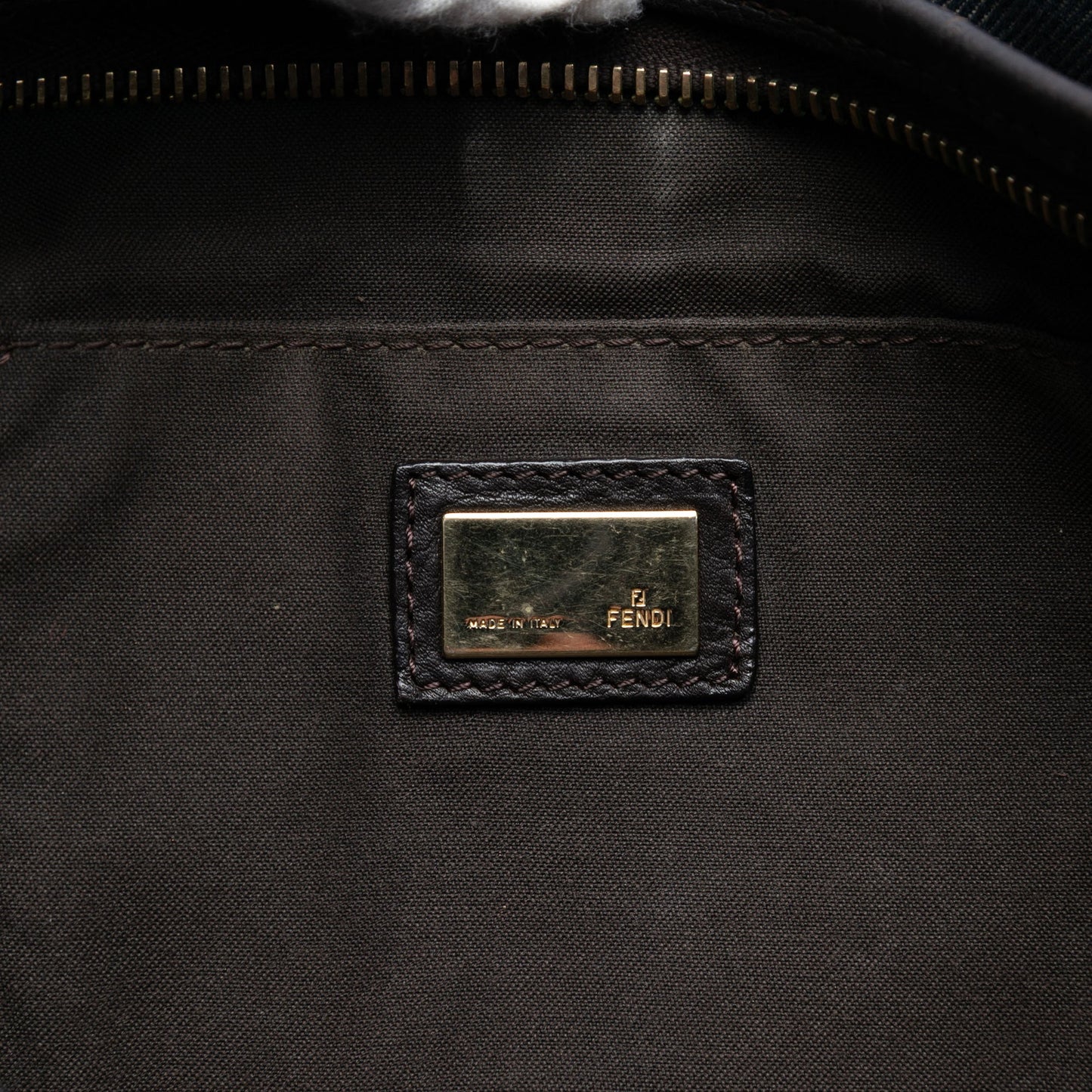 Fendi Denim Pochette Crossbody