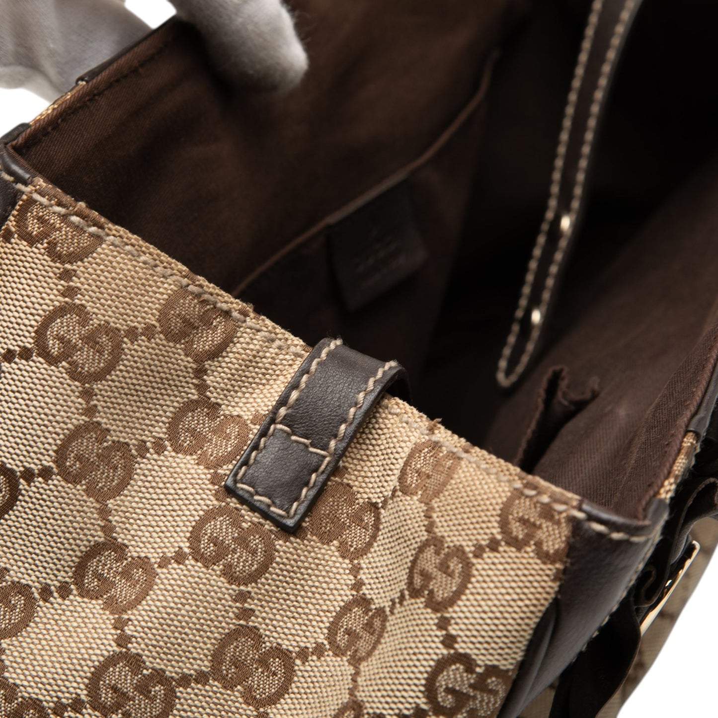 Gucci GG Canvas Trophy Tote