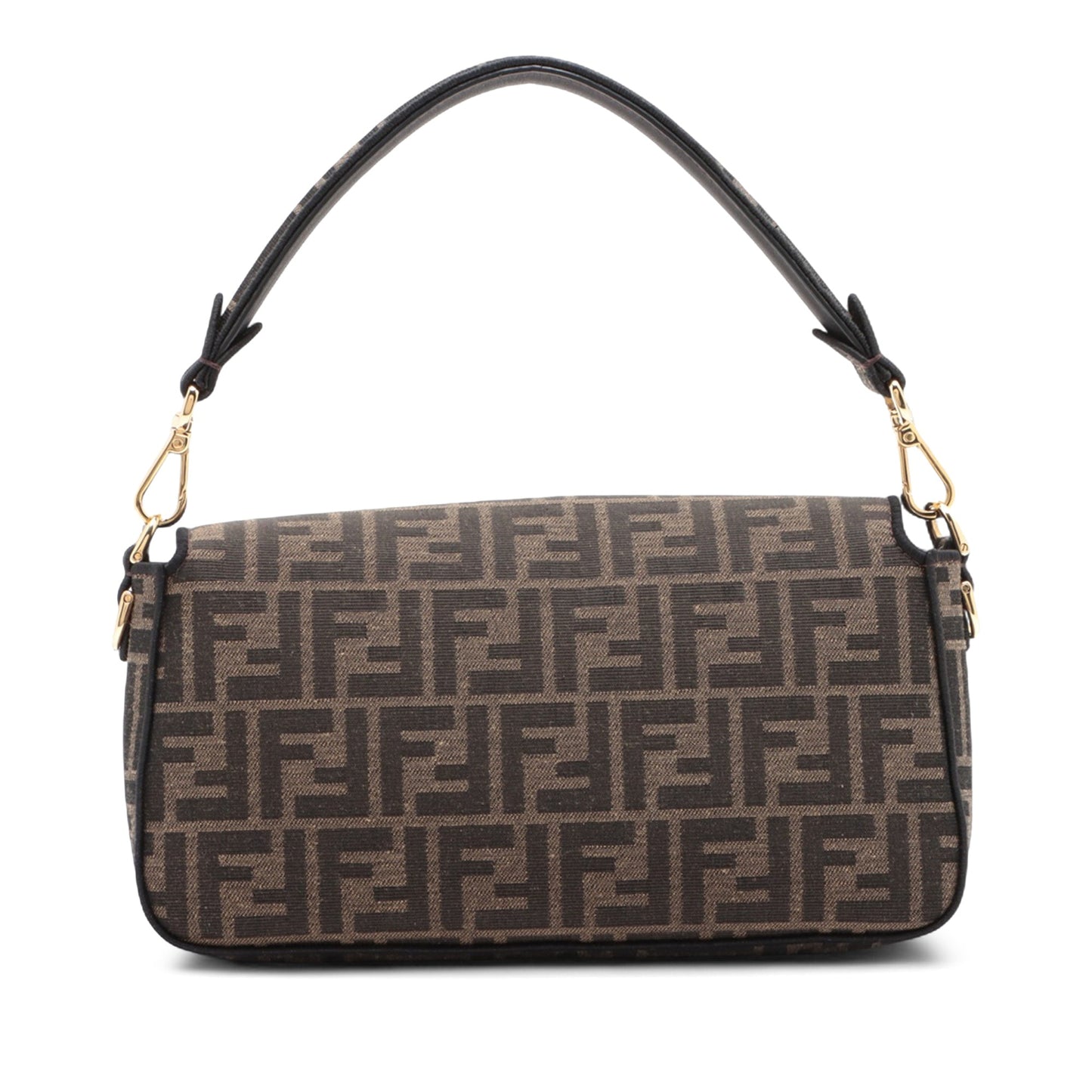 Fendi Medium Zucca Canvas Baguette Satchel