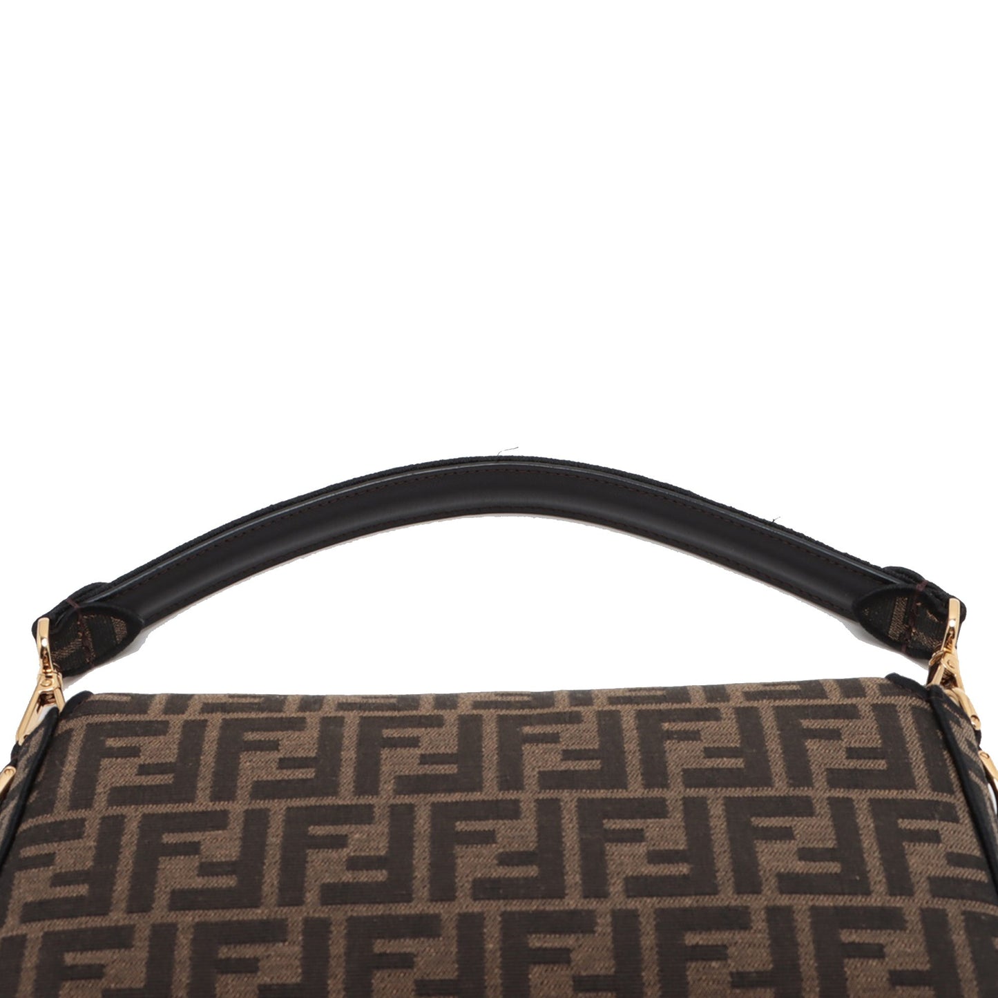 Fendi Medium Zucca Canvas Baguette Satchel