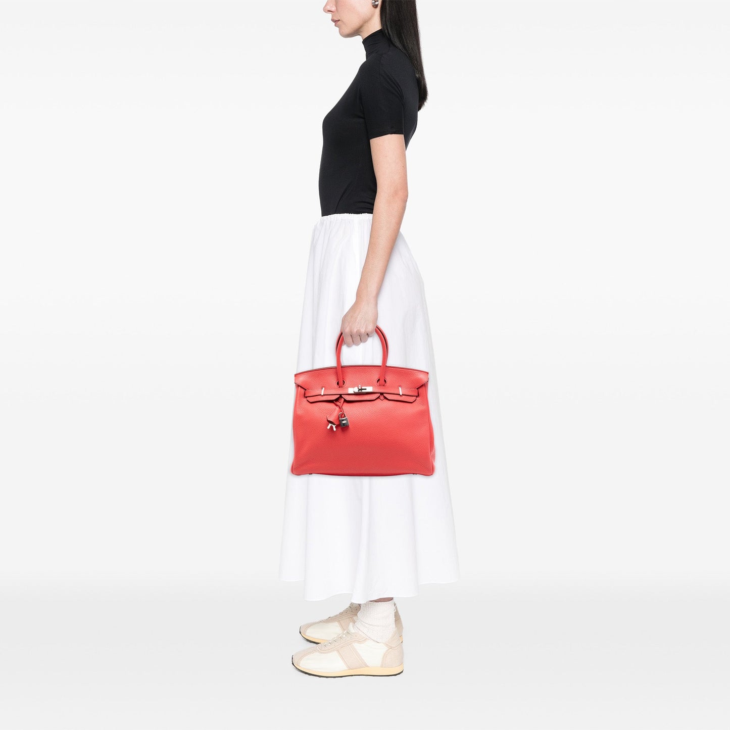 Hermès Clemence Birkin Retourne 35