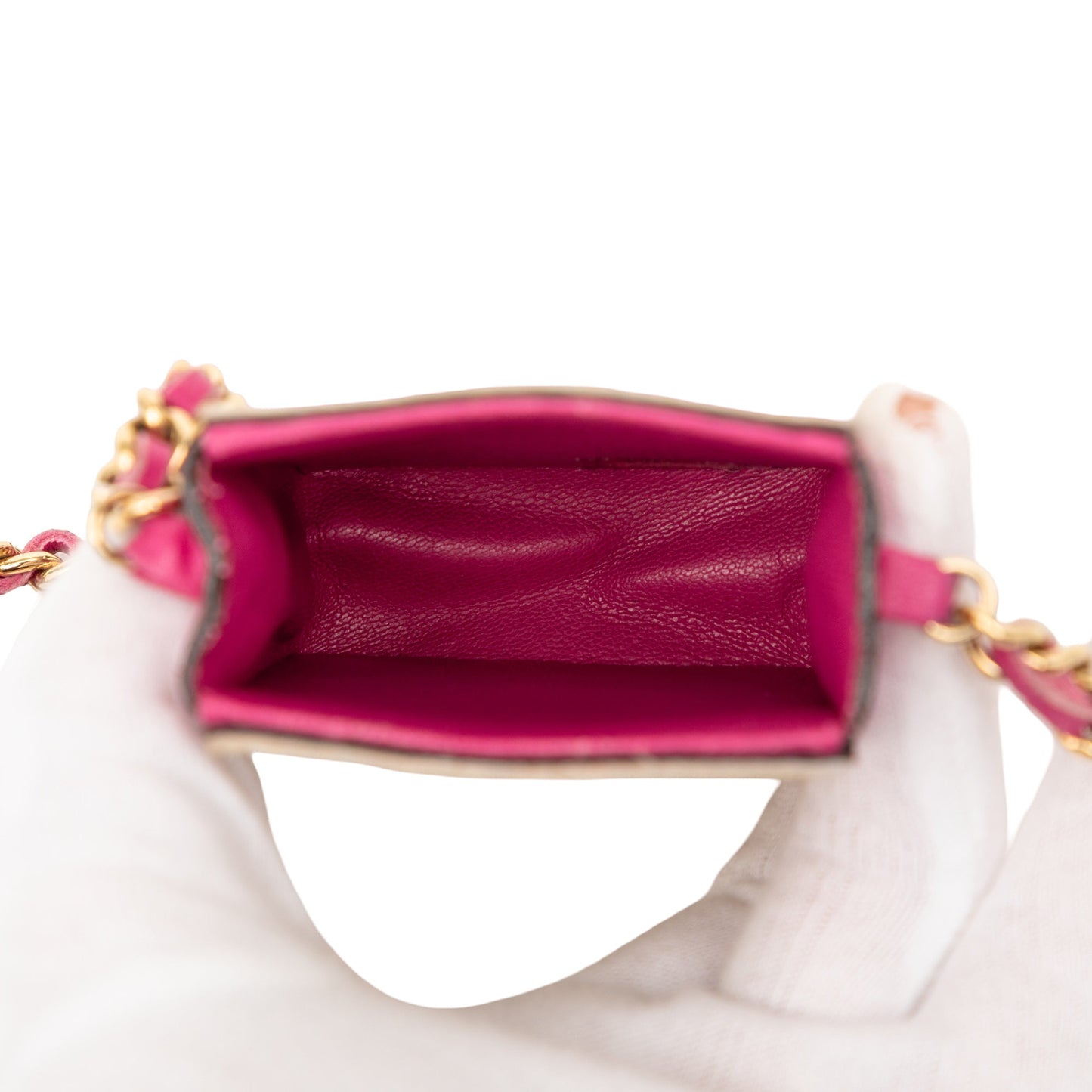 Chanel Lambskin and Pony Hair Cigarette Case