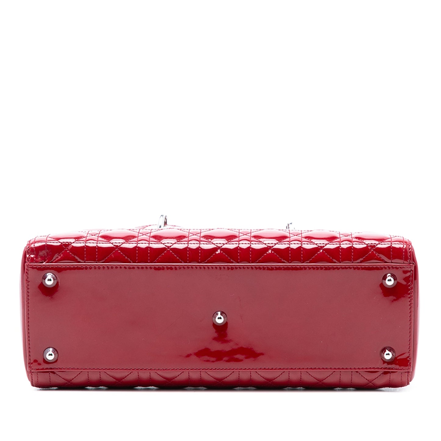 Dior Large Patent Cannage Lady Dior