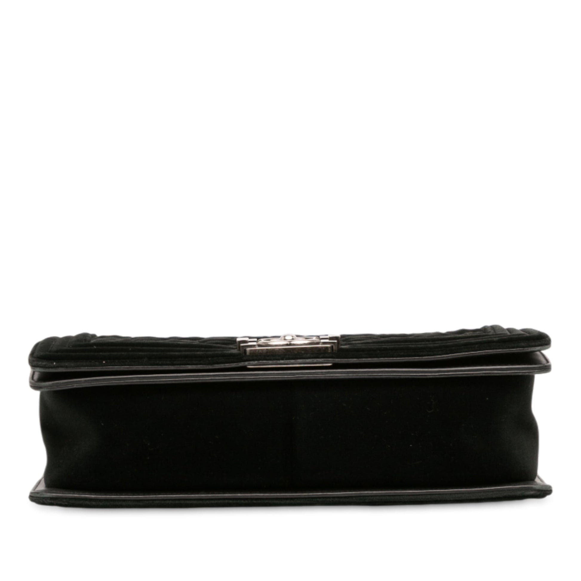 Chanel Medium Quilted Velvet Wild Stitch Boy Flap