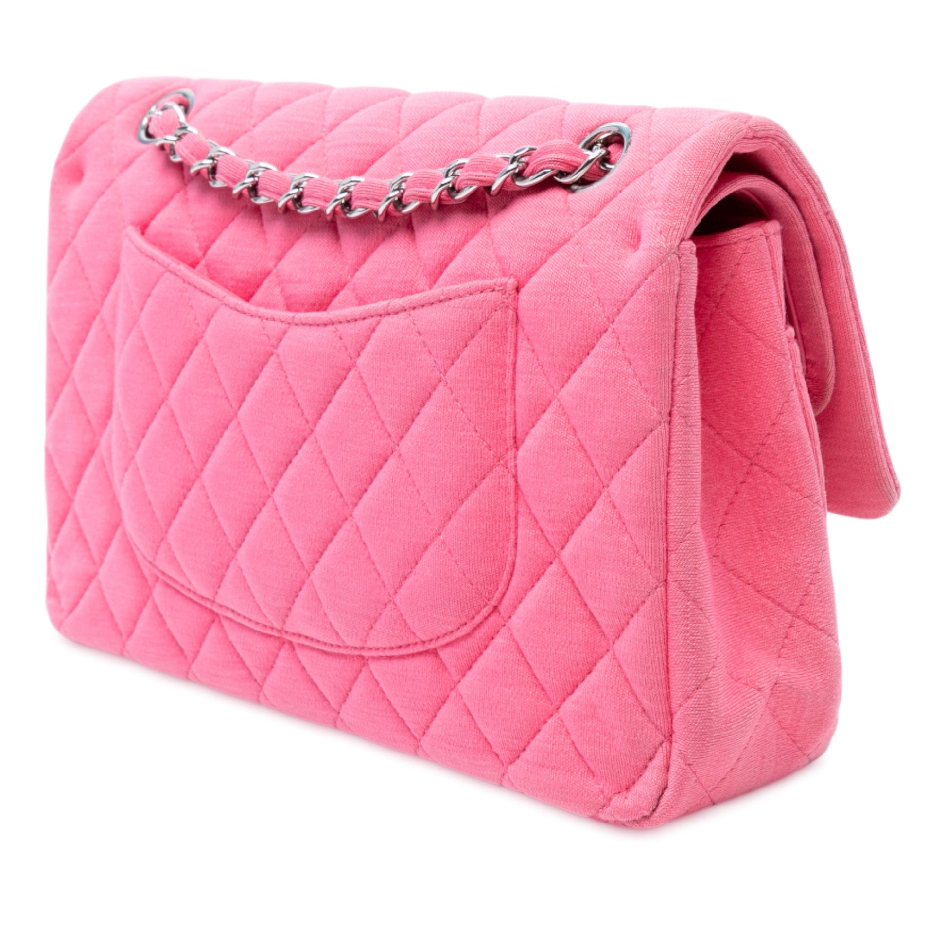 Chanel Medium Classic Jersey Double Flap