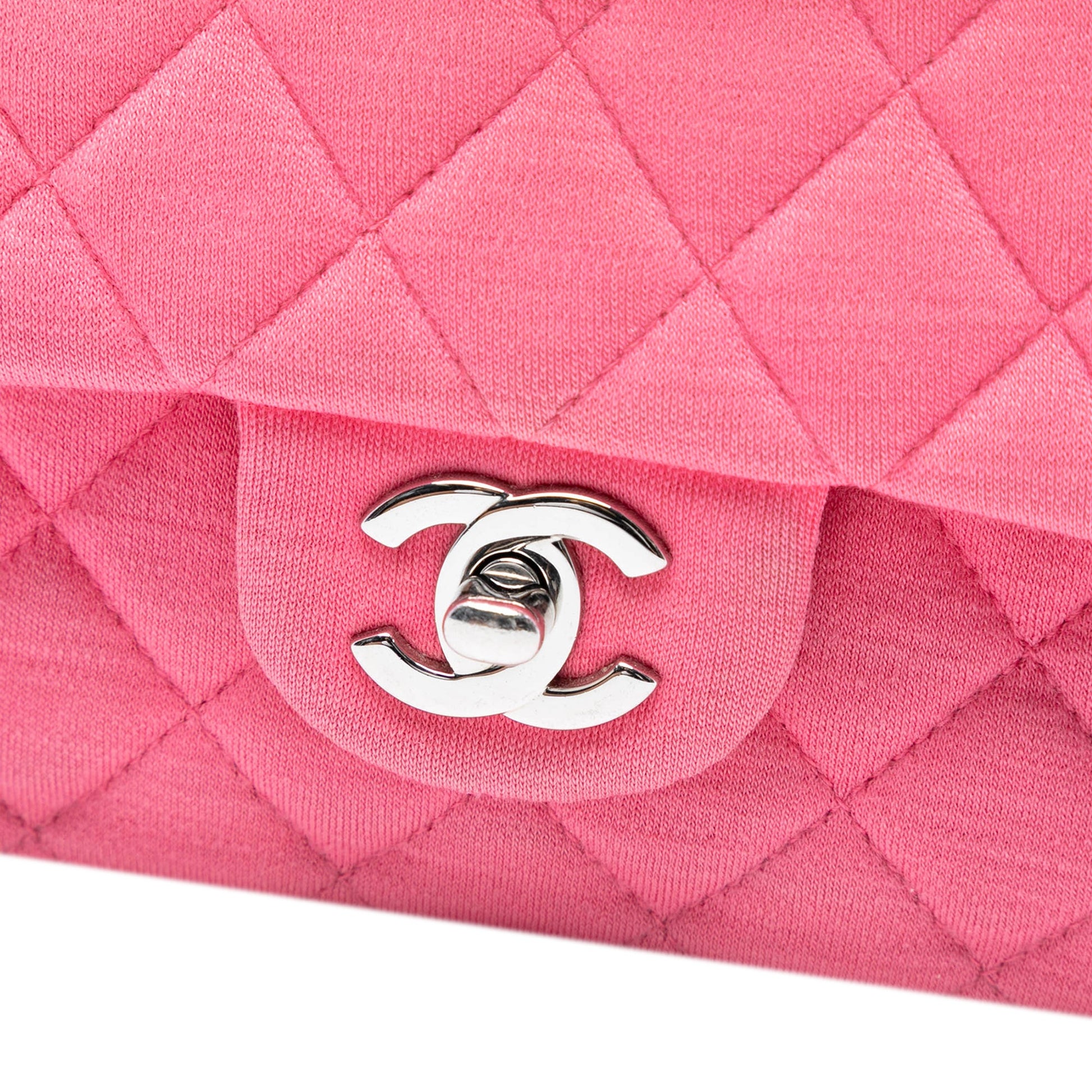 Chanel Medium Classic Jersey Double Flap