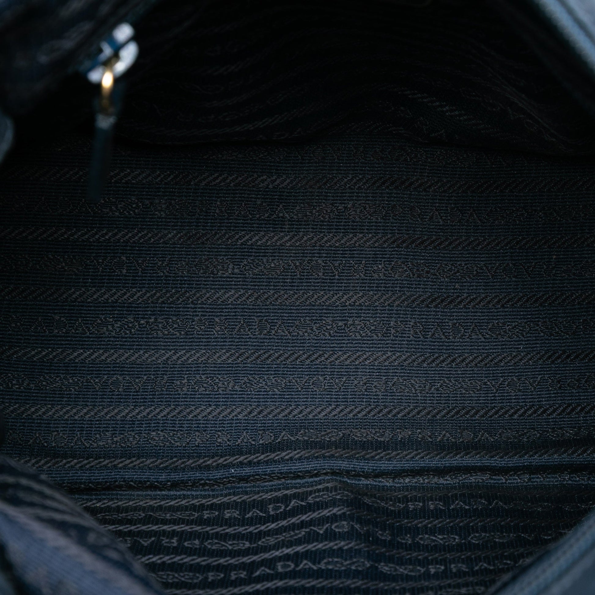 Tessuto Metal Handle Bag