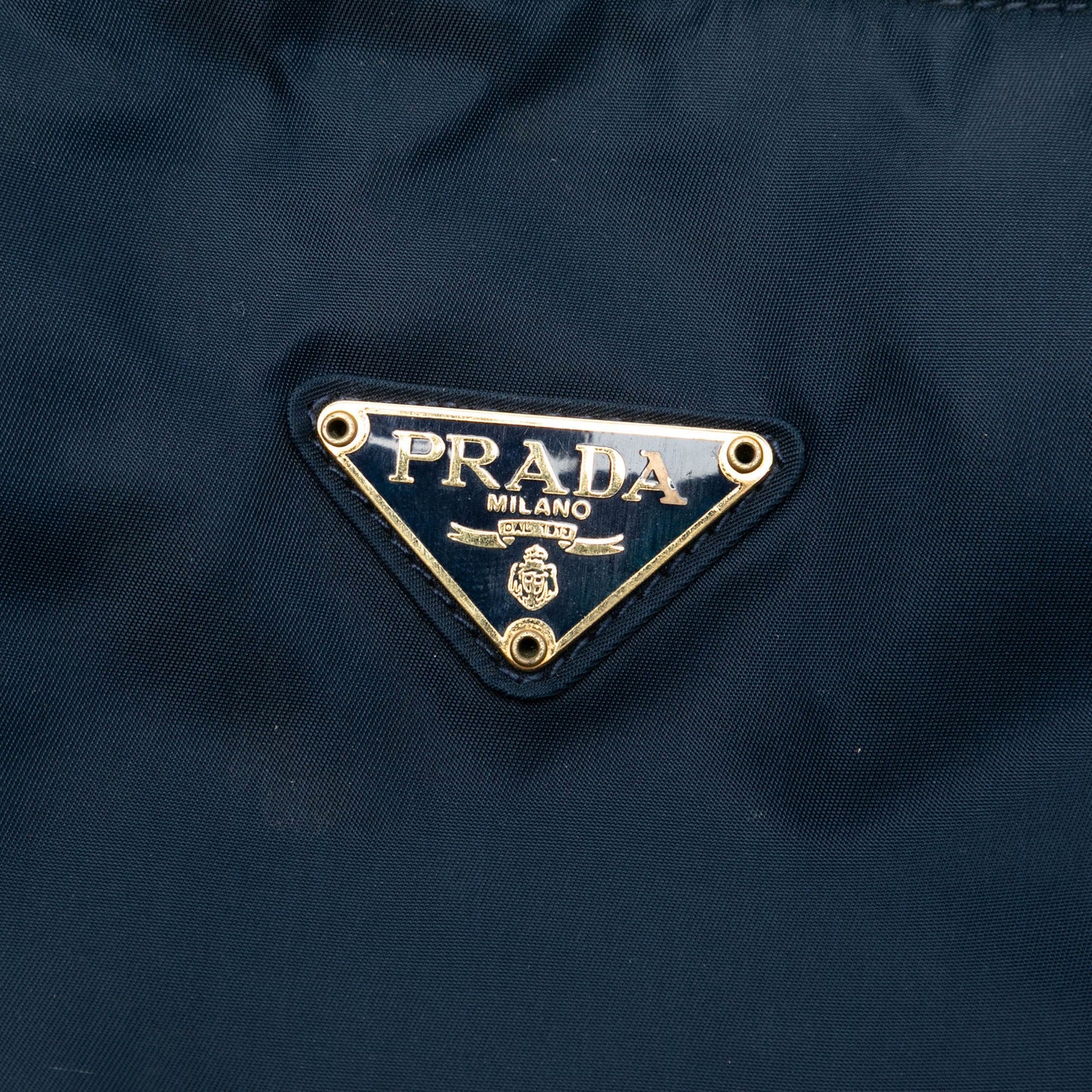 Tessuto Metal Handle Bag