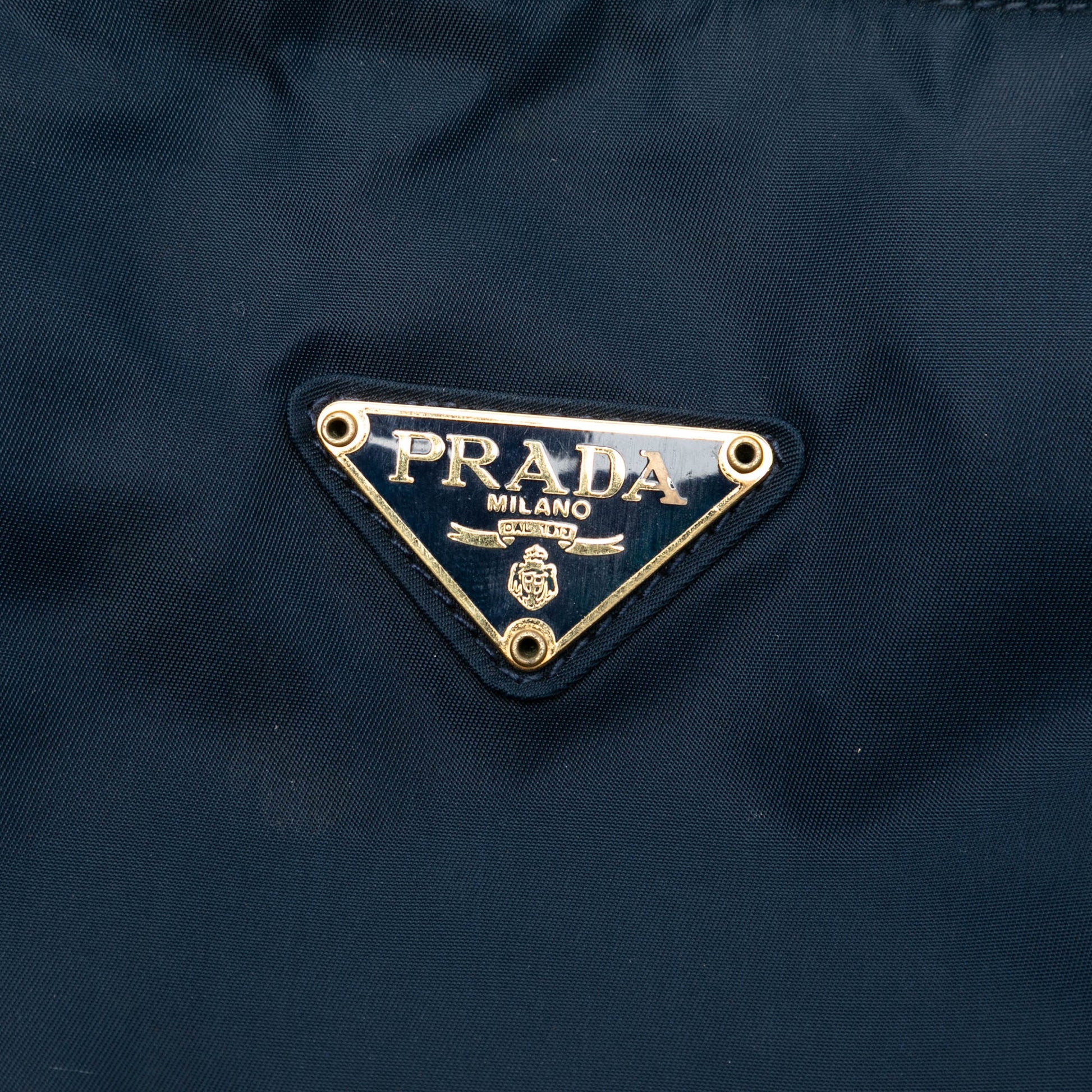 Tessuto Metal Handle Bag