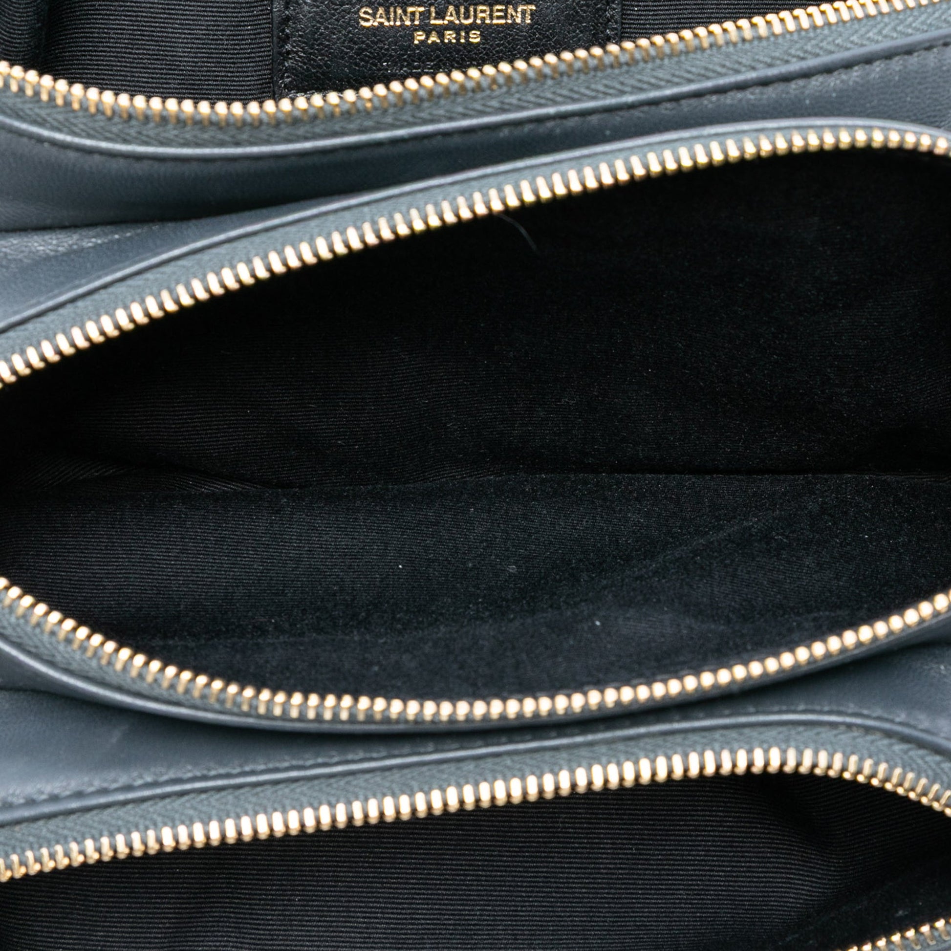 Saint Laurent Diamond Quilted Lambskin Angie Chain Bag