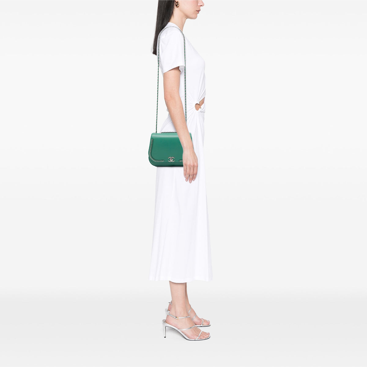 Chanel Medium Calfskin Braided Chic Flap