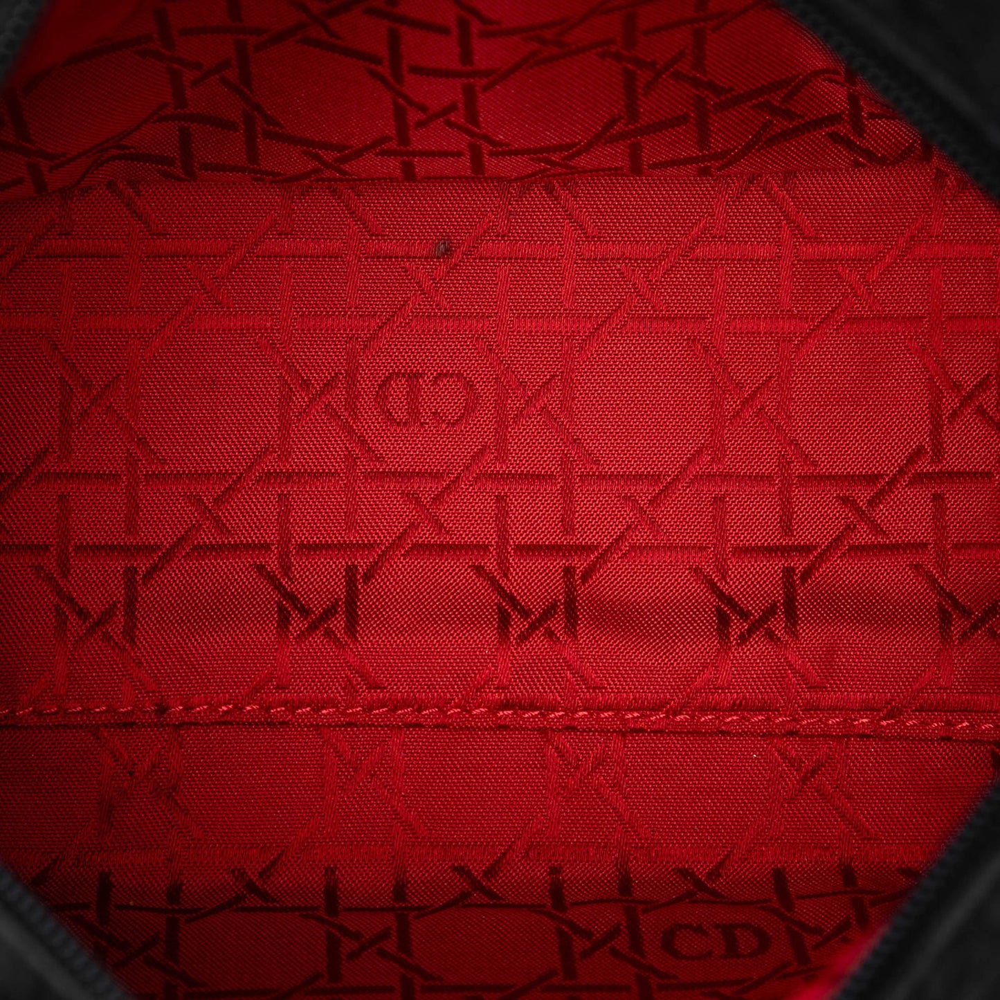Dior Medium Nylon Microcannage Lady Dior