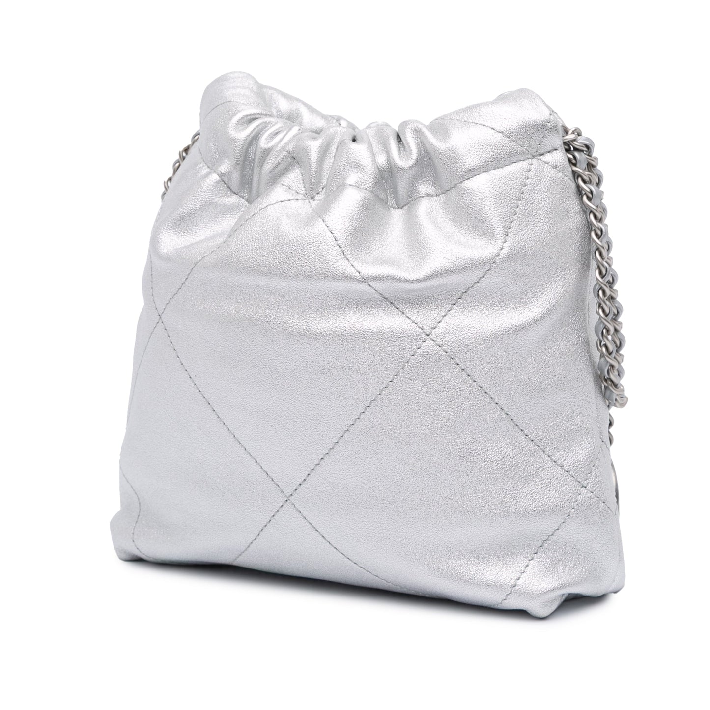 Chanel Mini Metallic Calfskin 22 Satchel